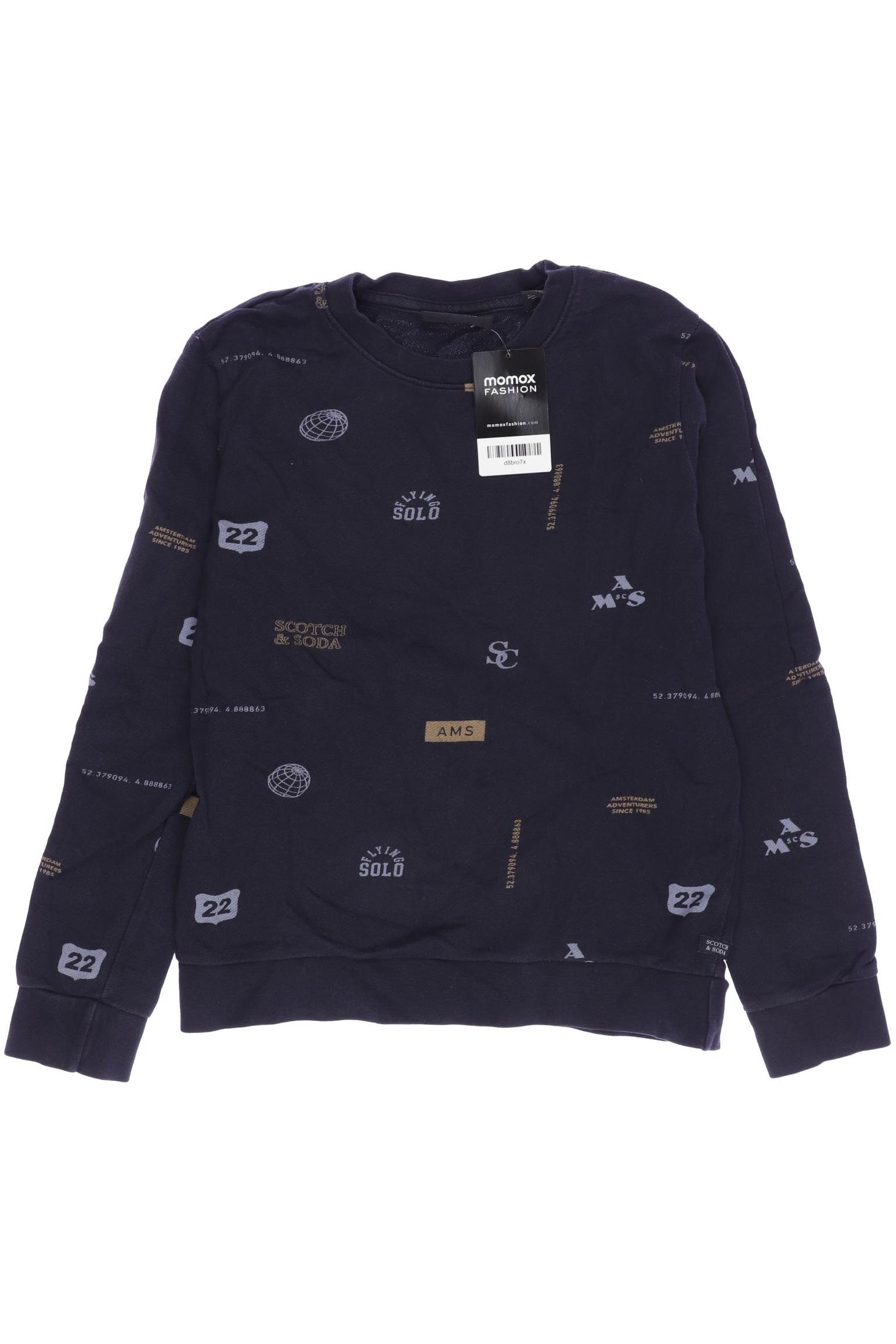 

Scotch & Soda Herren Hoodies & Sweater, marineblau, Gr. 140