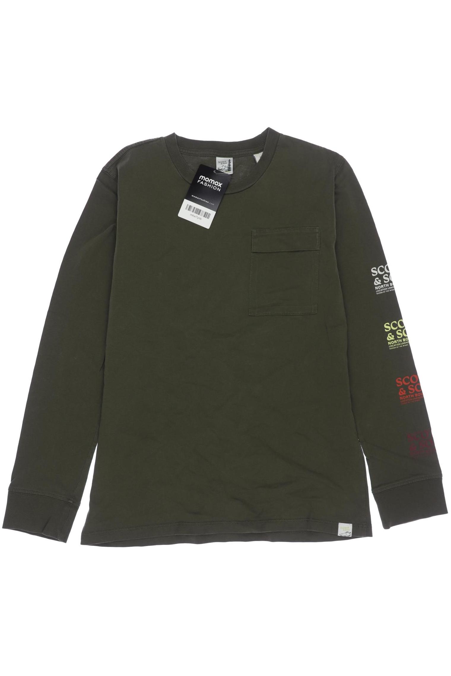 

Scotch & Soda Herren Langarmshirt, grün, Gr. 152