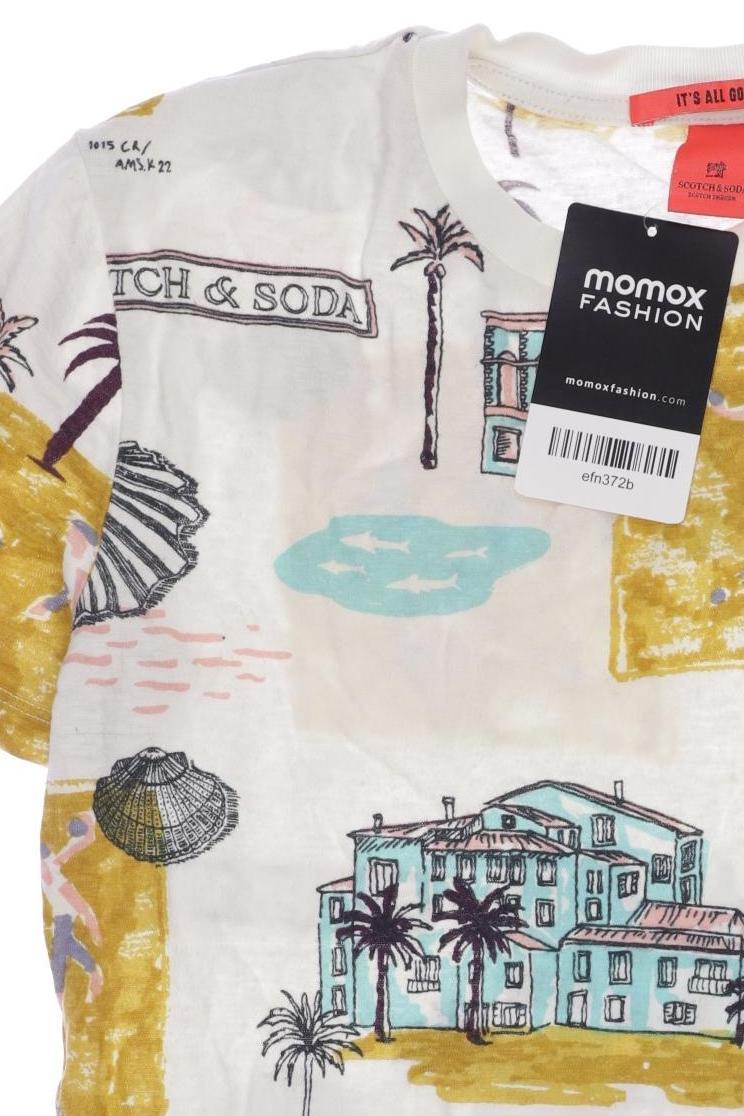 Thumbnail - Scotch &amp; Soda Jungen T-Shirt, cremeweiß, Gr. 152