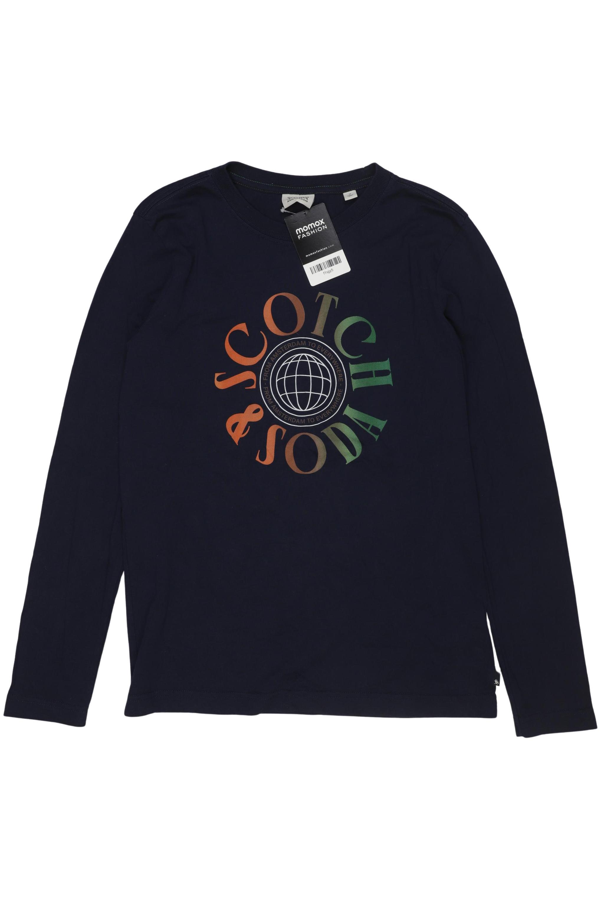 

Scotch & Soda Jungen Langarmshirt, marineblau, Gr. 14