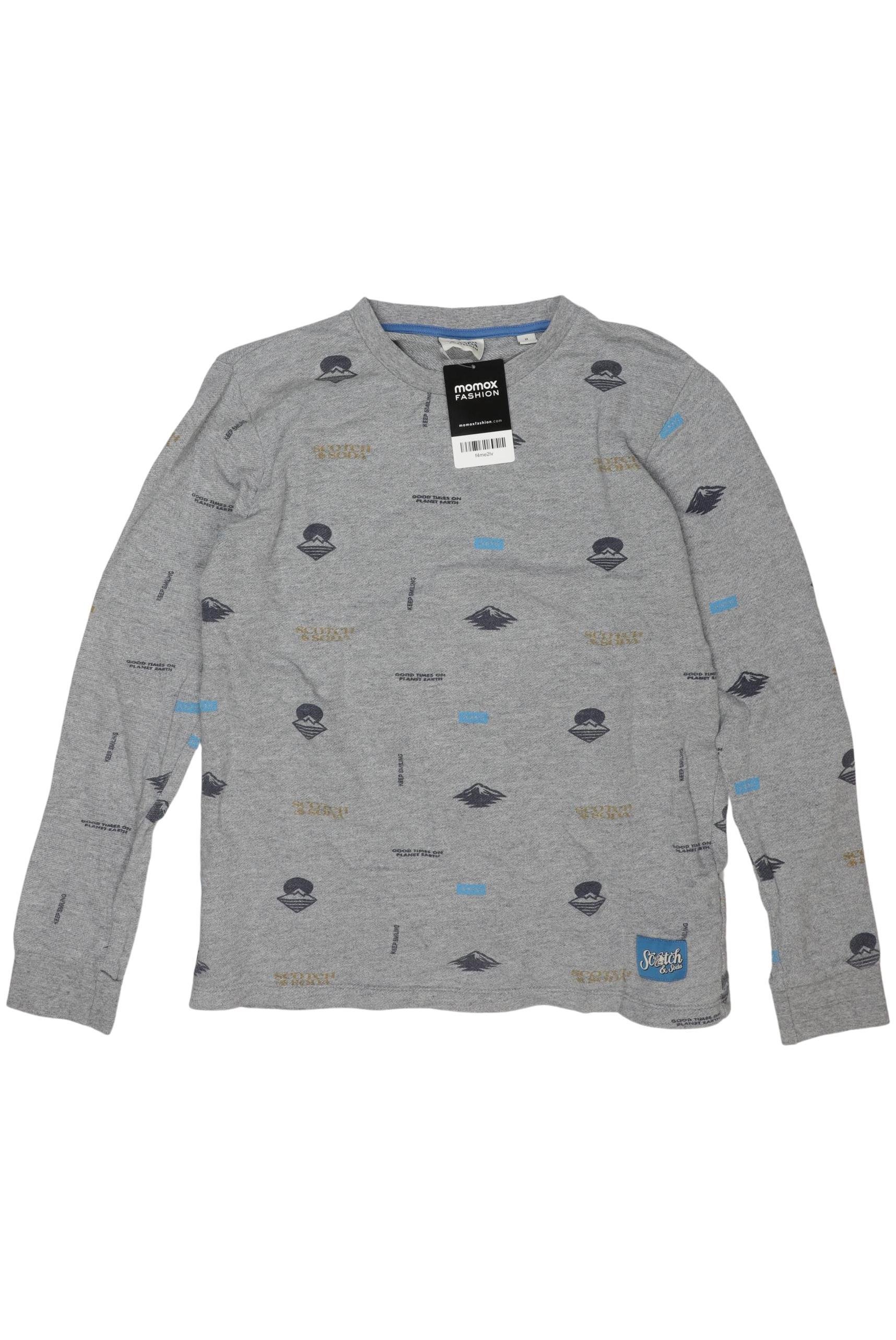 

Scotch & Soda Jungen Langarmshirt, grau, Gr. 14