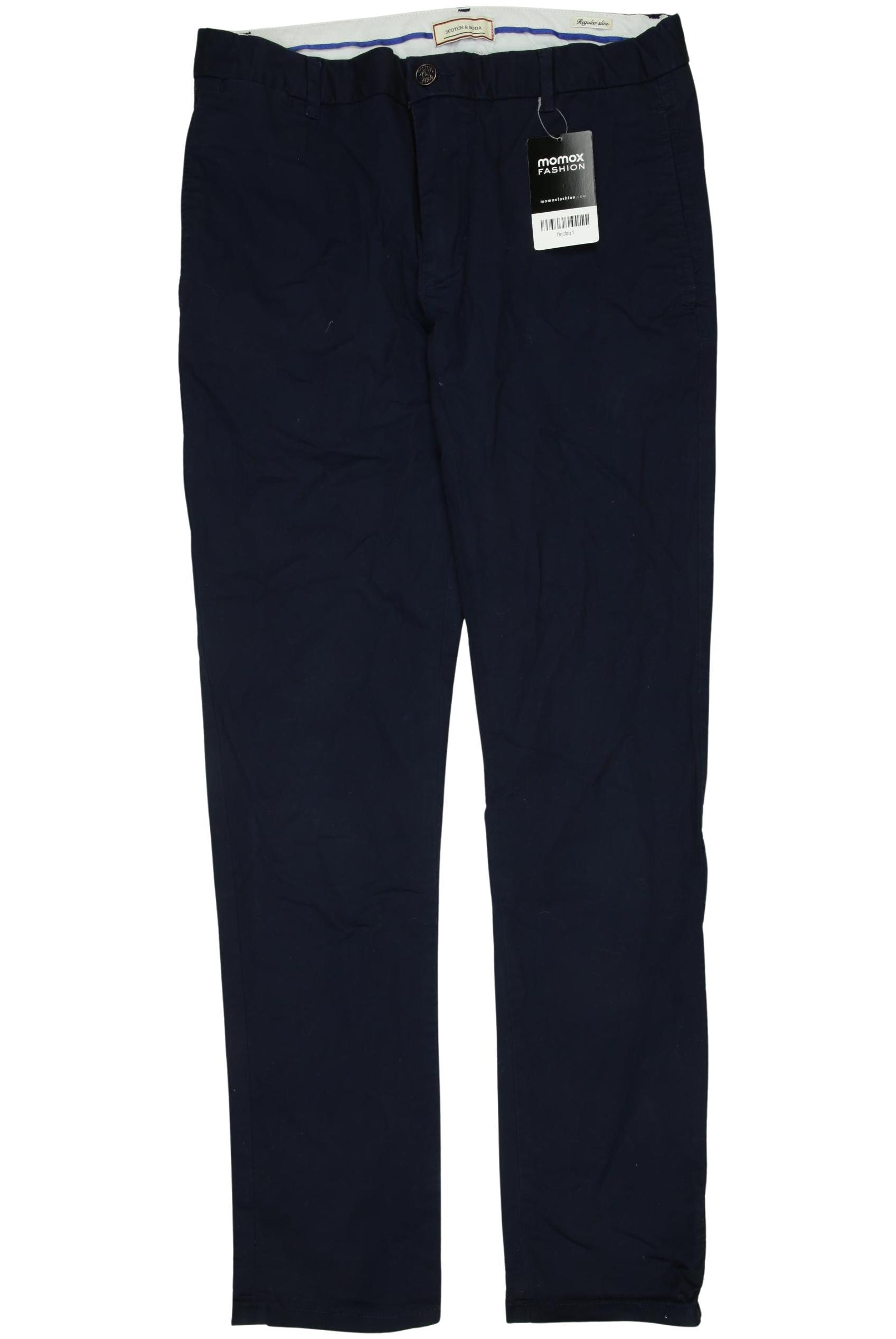 

Scotch & Soda Herren Stoffhose, marineblau, Gr. 170