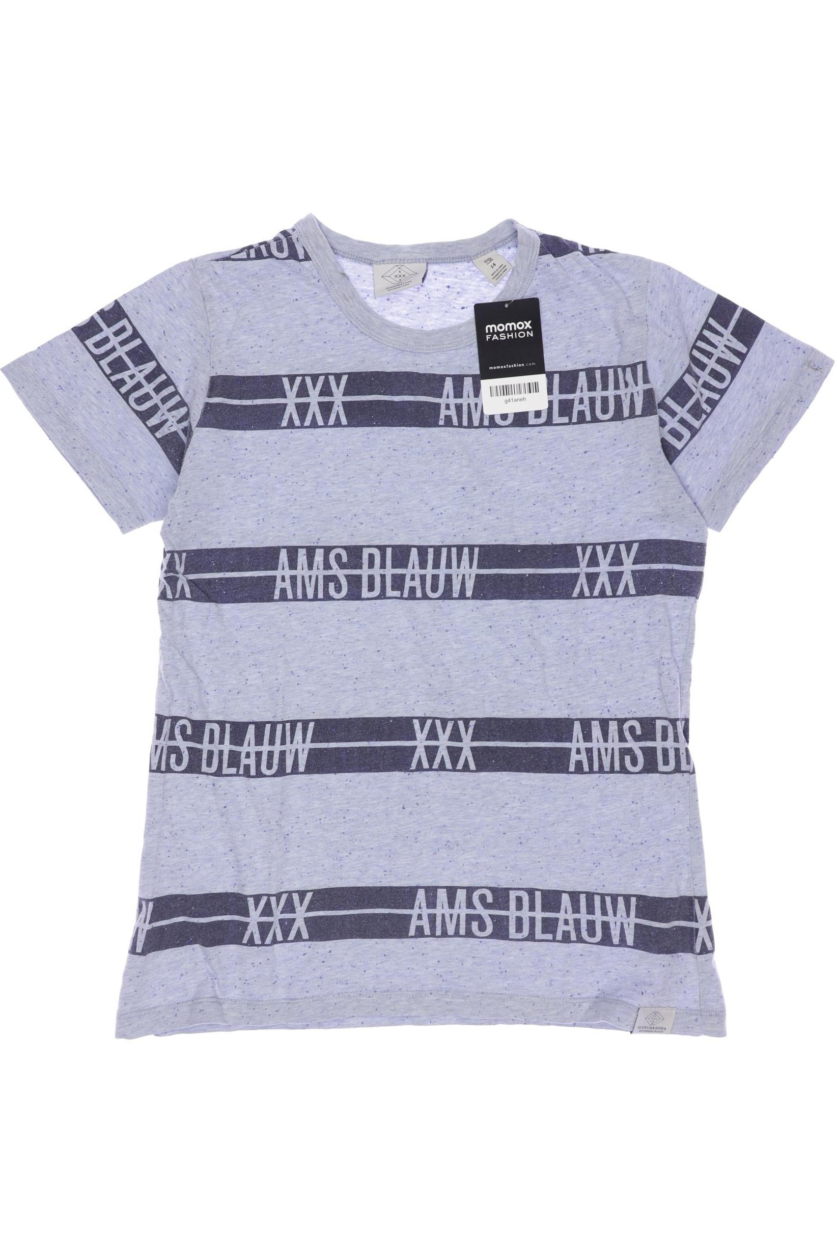 

Scotch & Soda Herren T-Shirt, blau, Gr. 164