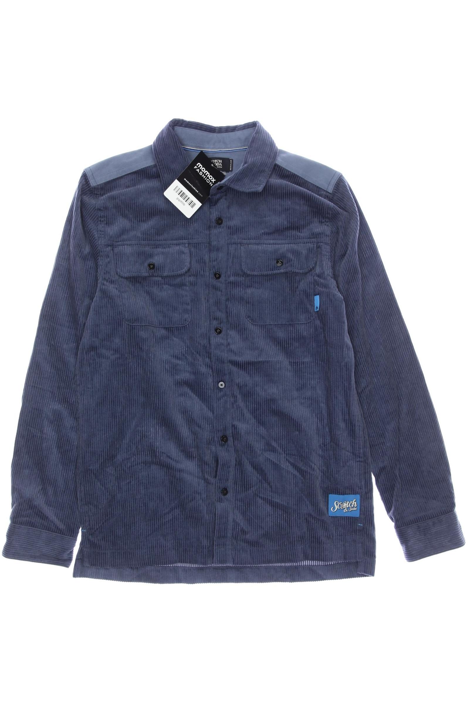 

Scotch & Soda Herren Hemd, blau, Gr. 152