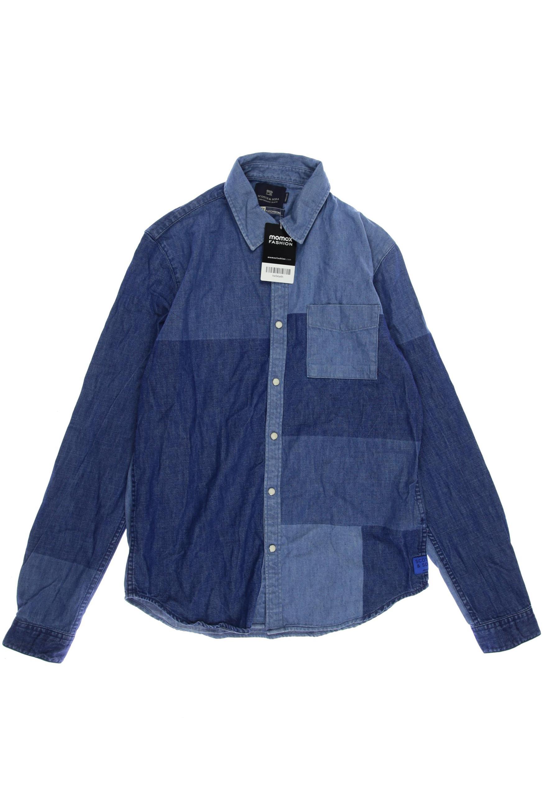 

Scotch & Soda Herren Hemd, blau, Gr. 176