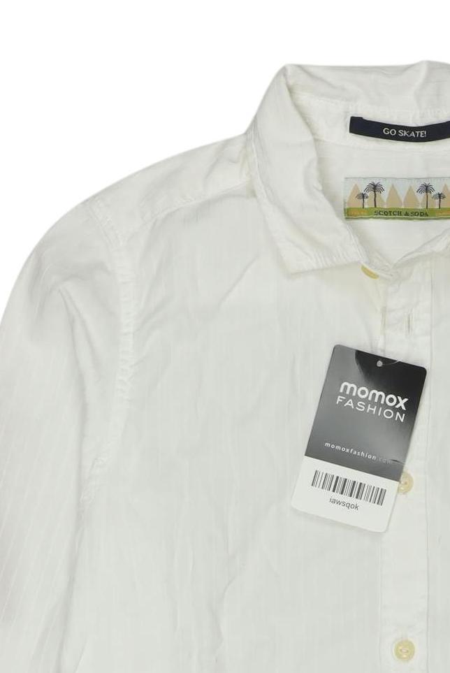 Thumbnail - Scotch &amp; Soda Jungen Hemd, weiß, Gr. 128