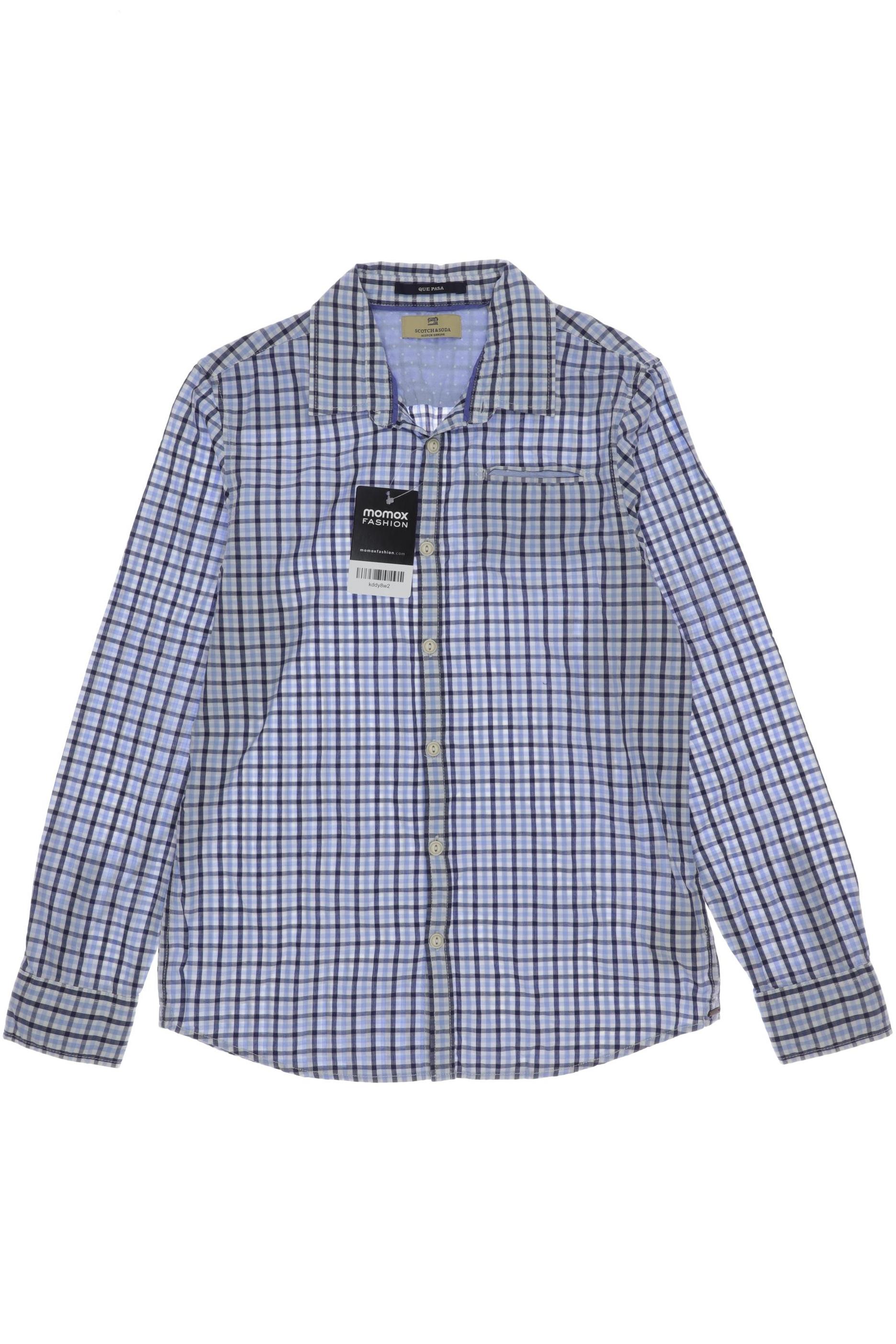 

Scotch & Soda Herren Hemd, blau, Gr. 152