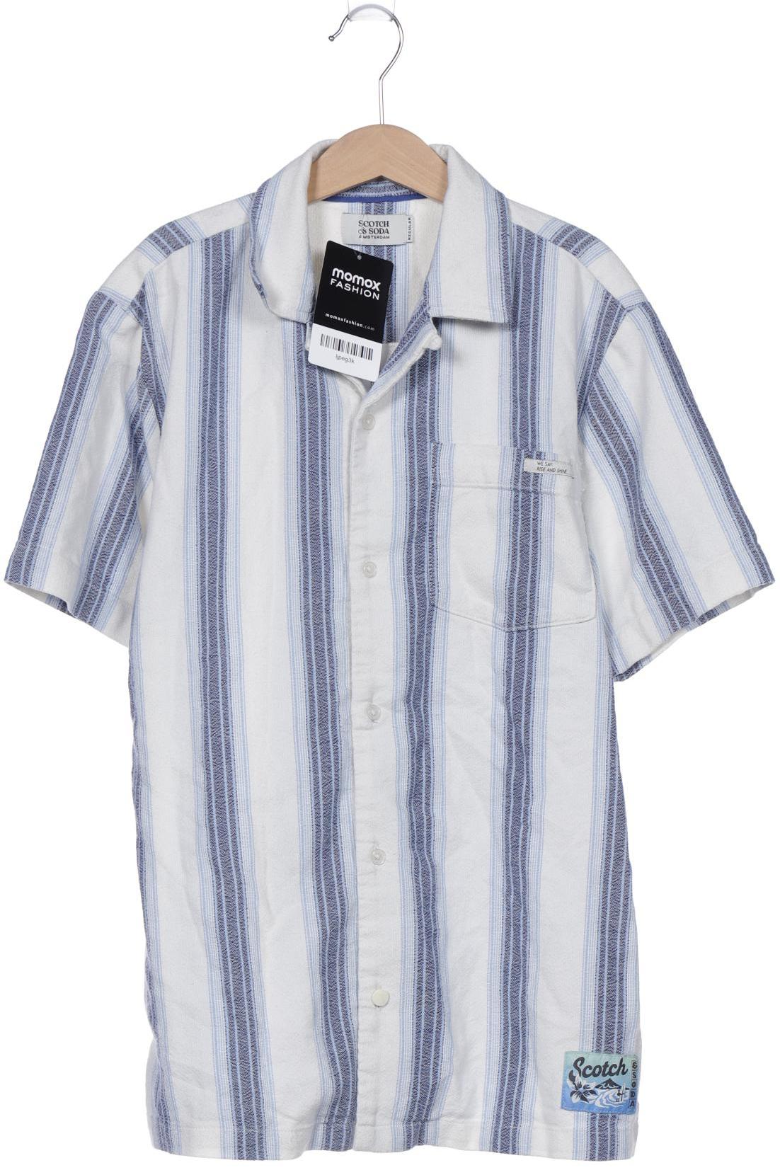 

Scotch & Soda Herren Hemd, blau, Gr. 14