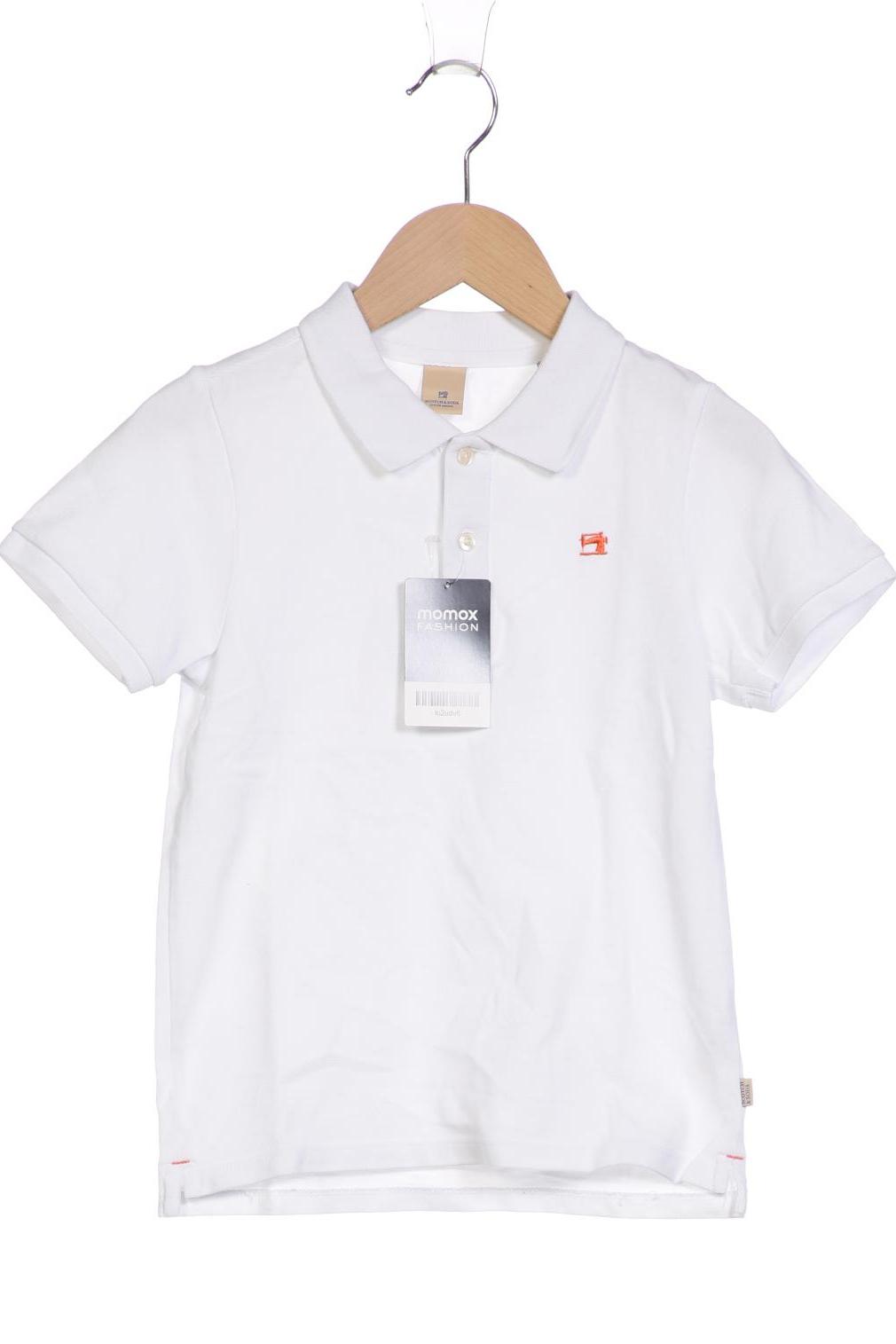 

Scotch & Soda Herren Poloshirt, weiß, Gr. 128