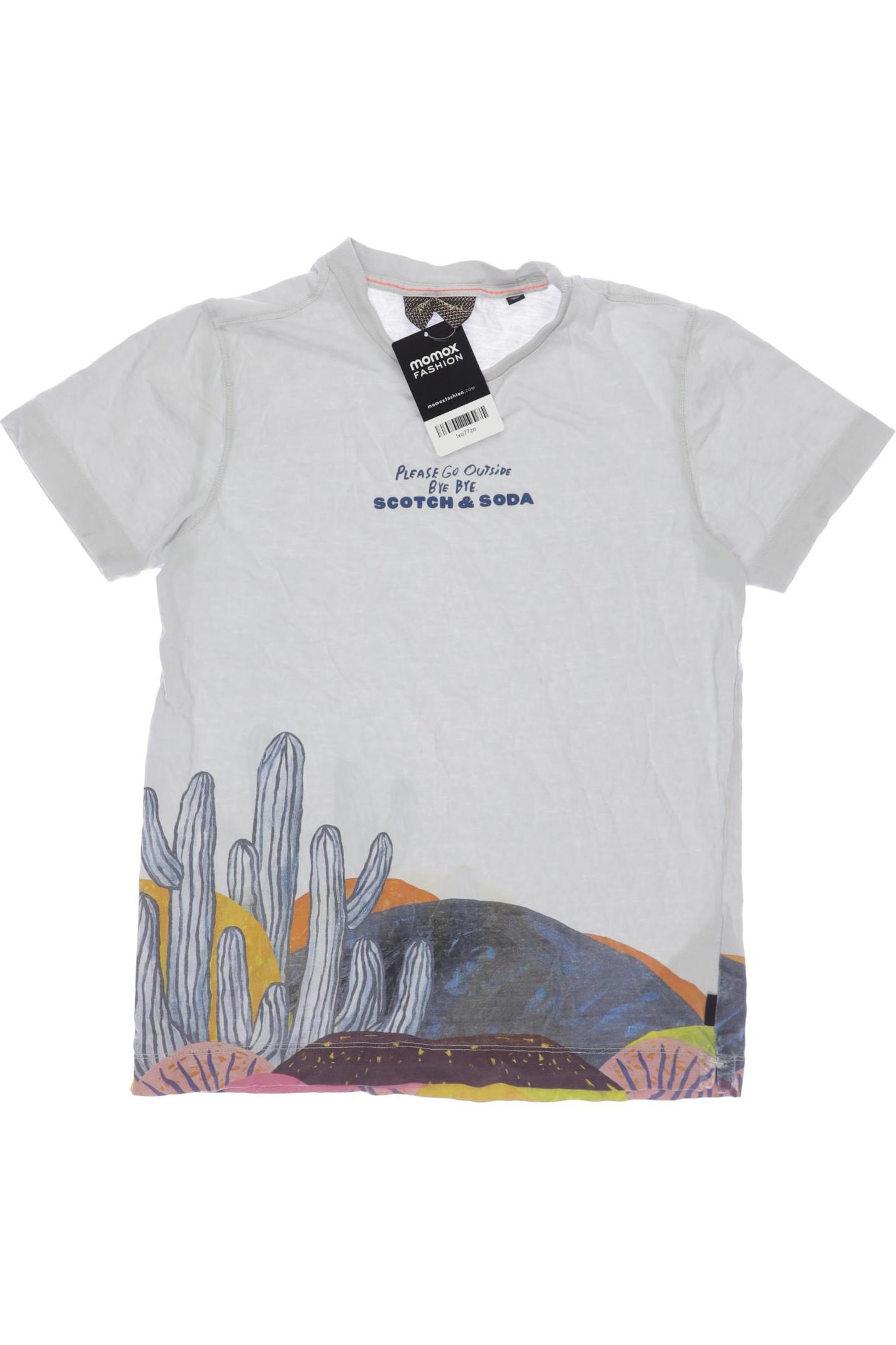 

Scotch & Soda Herren T-Shirt, grau, Gr. 152