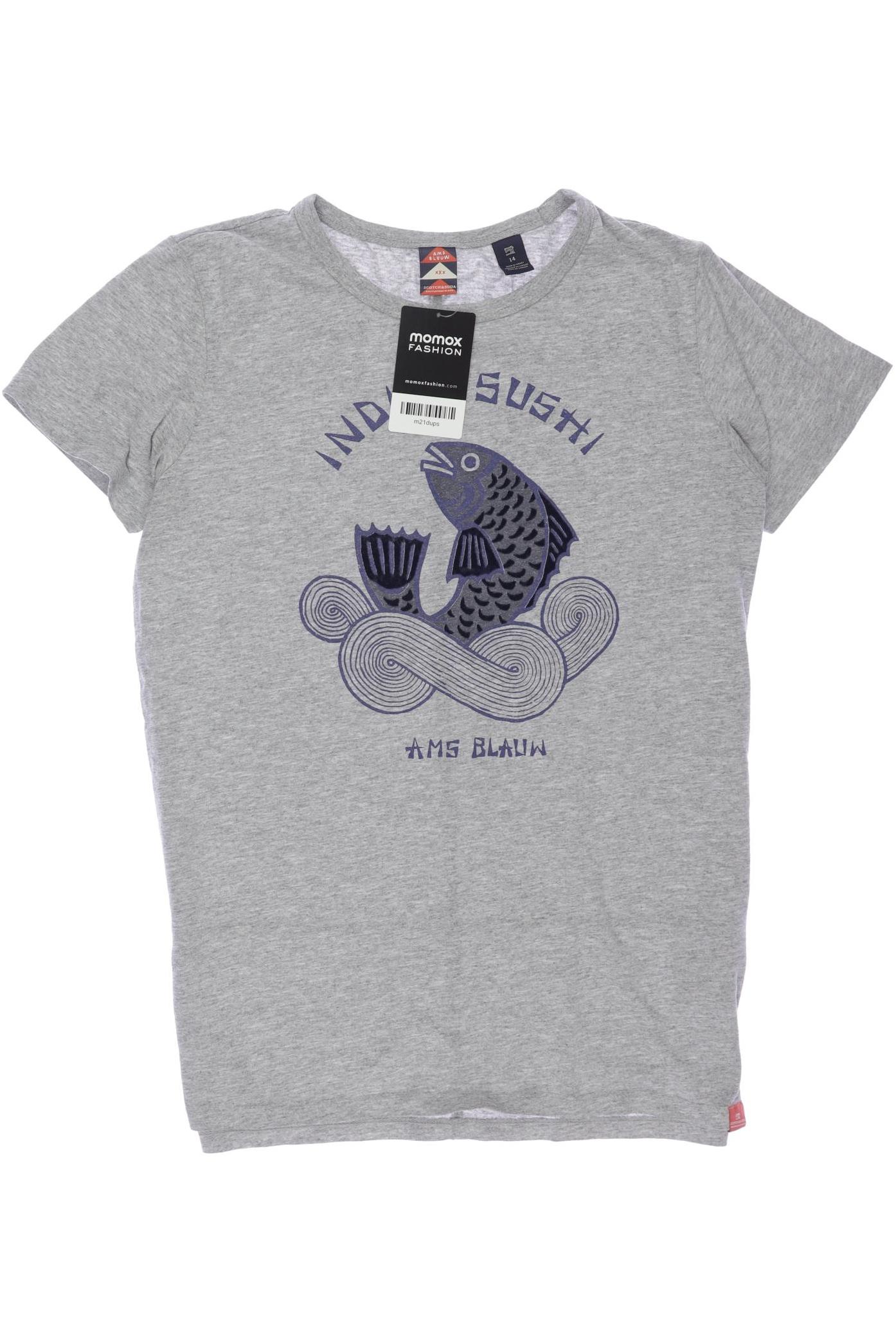 

Scotch & Soda Herren T-Shirt, grau, Gr. 164