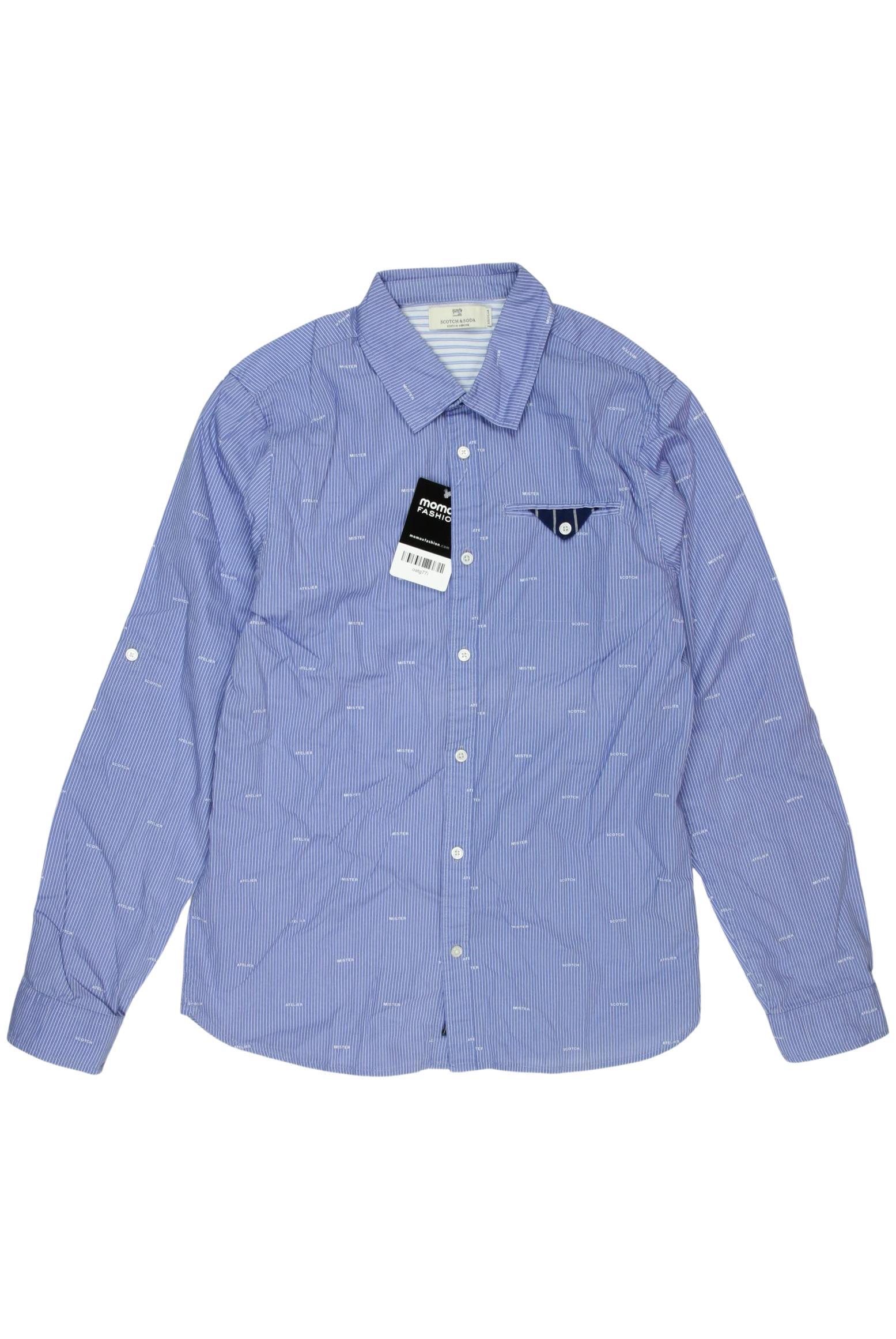 

Scotch & Soda Herren Hemd, blau, Gr. 164