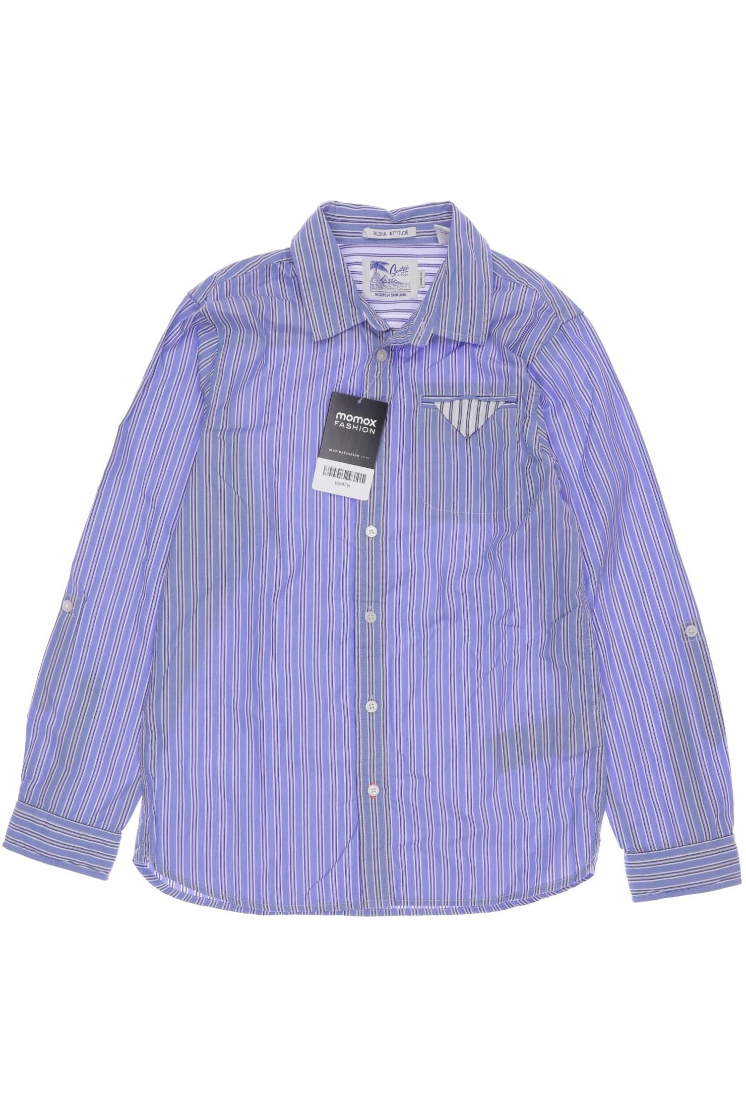 

Scotch & Soda Herren Hemd, blau, Gr. 140