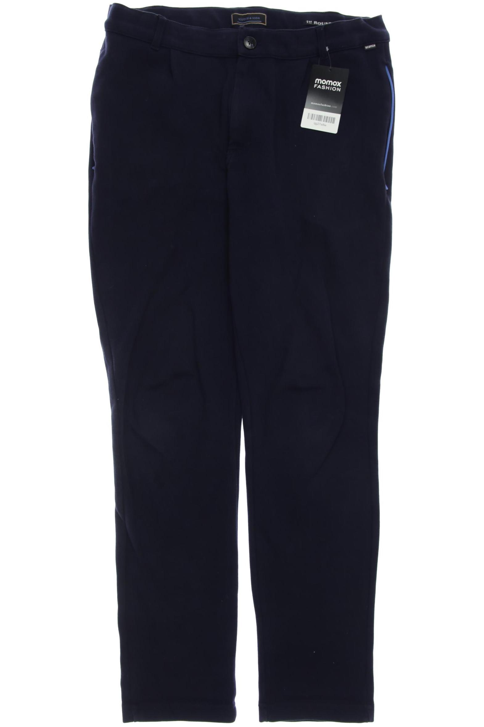 

Scotch & Soda Herren Stoffhose, marineblau, Gr. 164