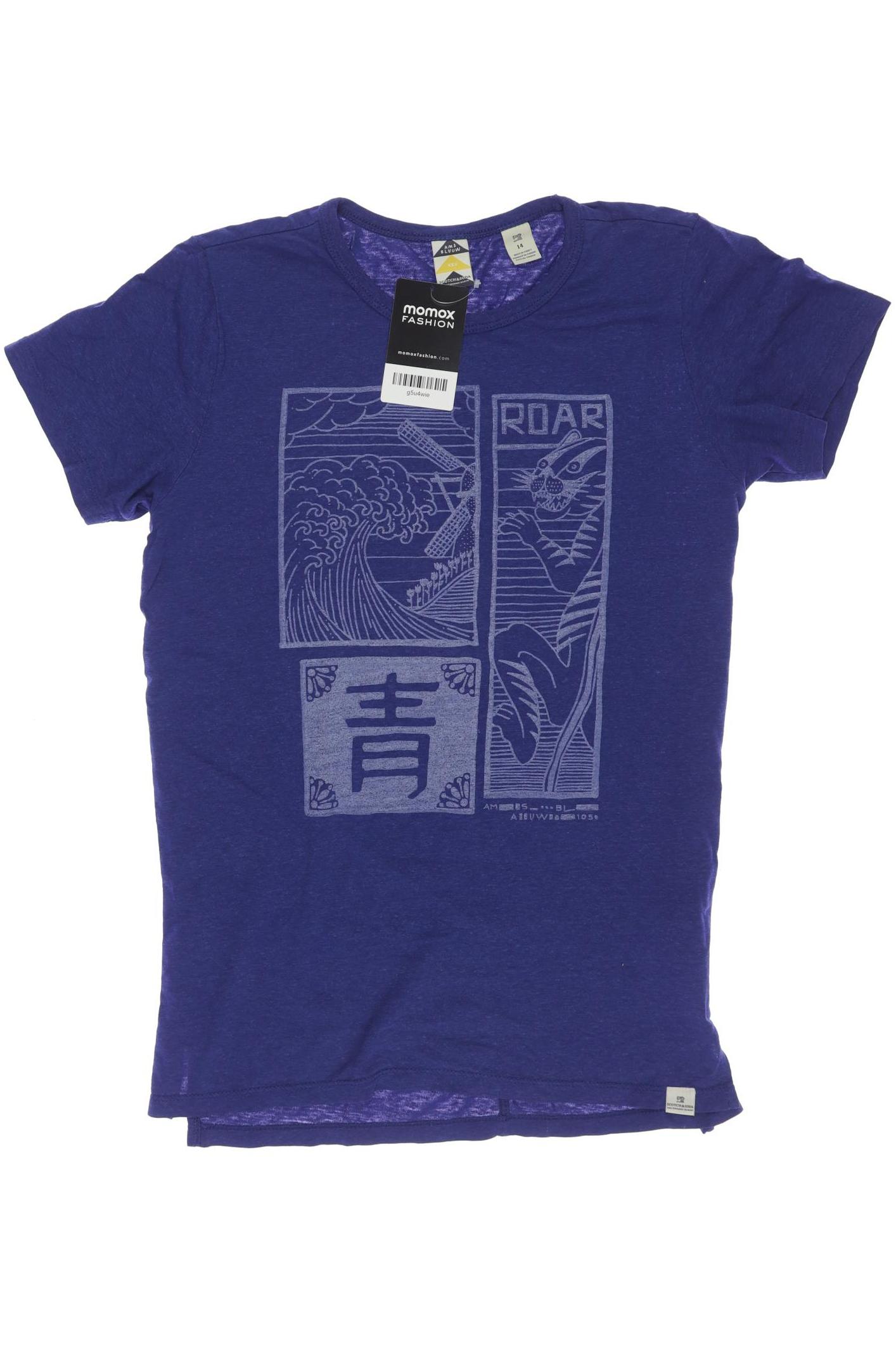 

Scotch & Soda Herren T-Shirt, blau, Gr. 164