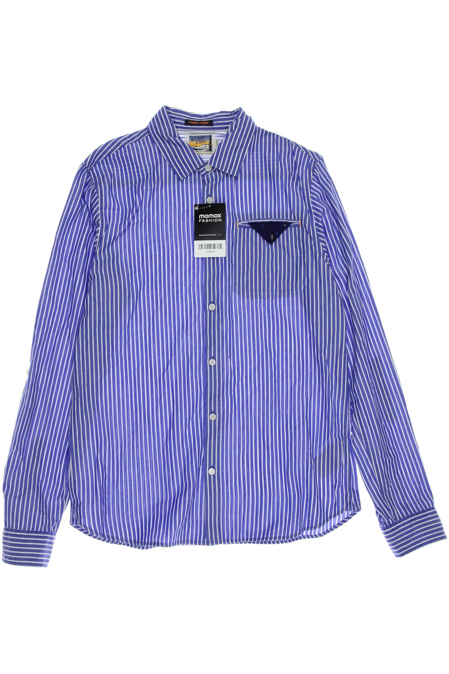 

Scotch & Soda Herren Hemd, blau, Gr. 164