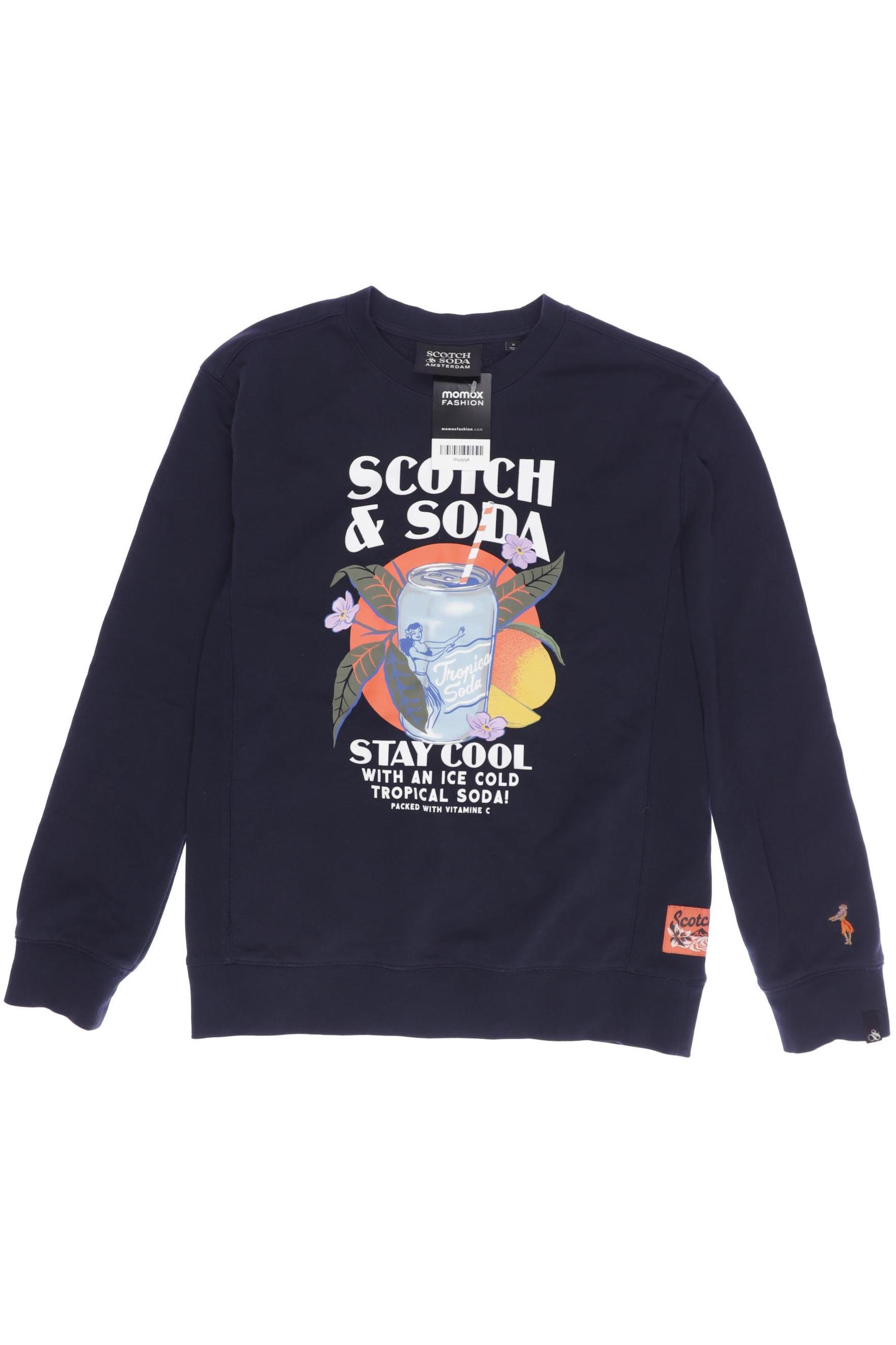 

Scotch & Soda Herren Hoodies & Sweater, marineblau, Gr. 164
