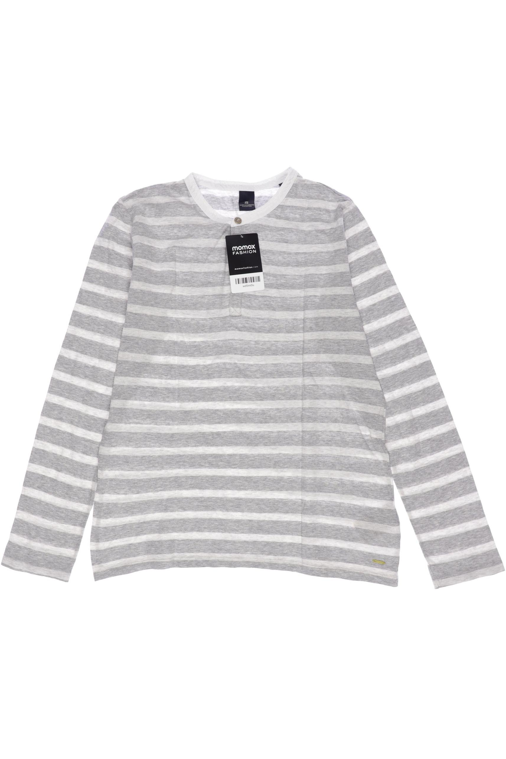 

Scotch & Soda Herren Langarmshirt, grau, Gr. 152