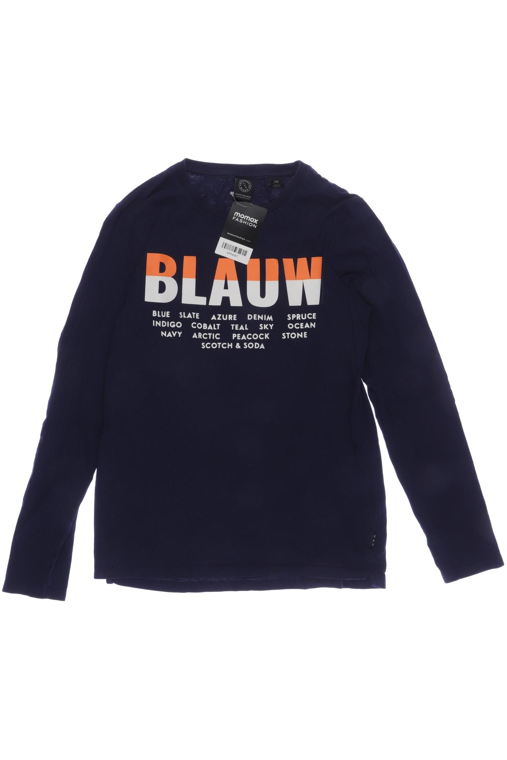 

Scotch & Soda Jungen Langarmshirt, marineblau