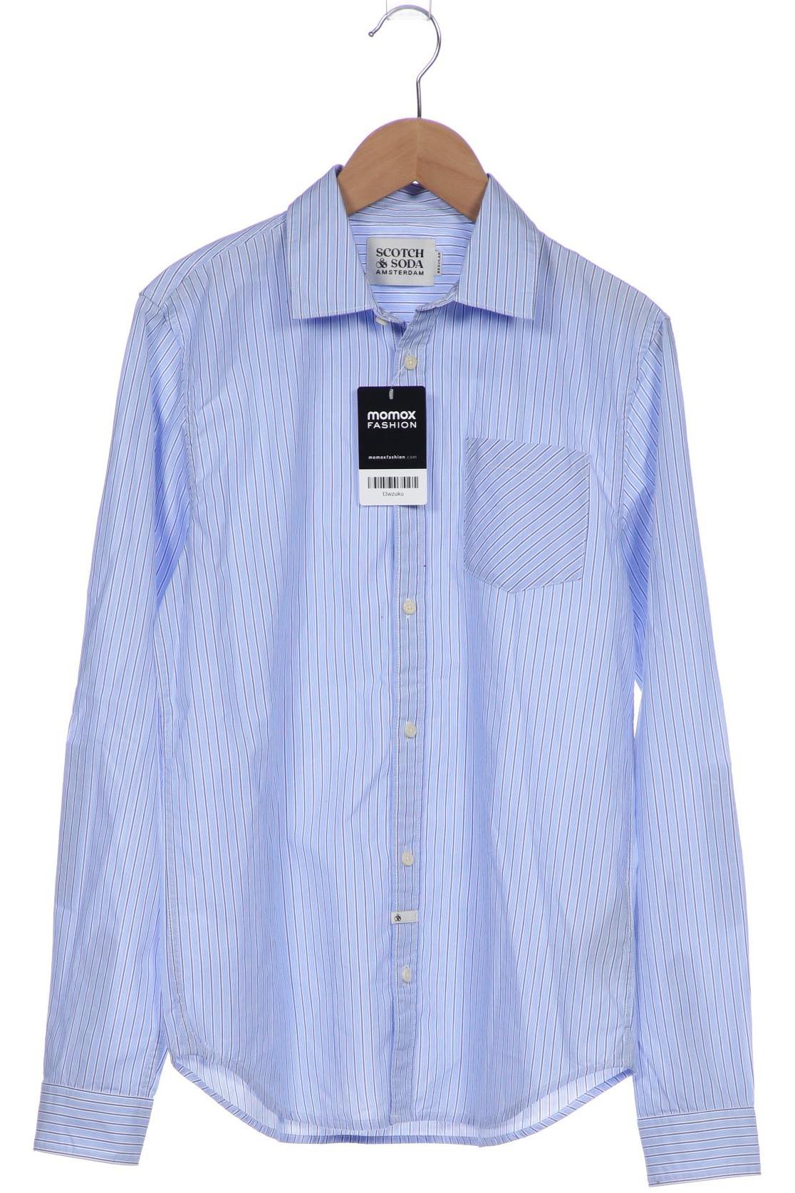 

Scotch & Soda Herren Hemd, blau, Gr. 164