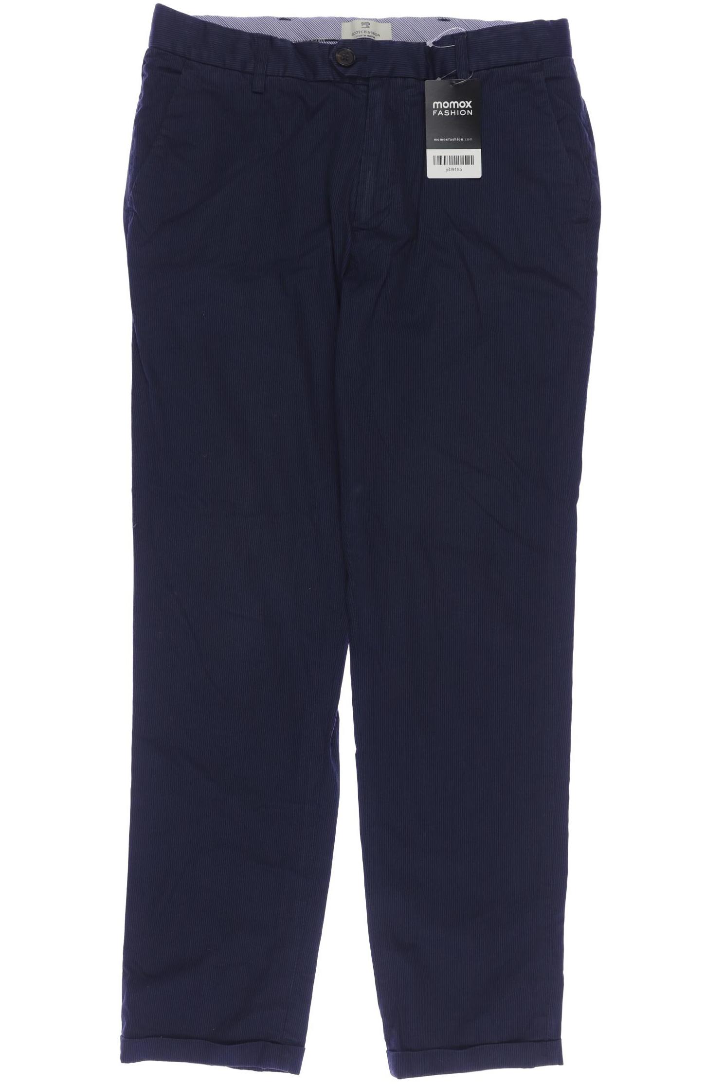 

Scotch & Soda Herren Stoffhose, marineblau, Gr. 176