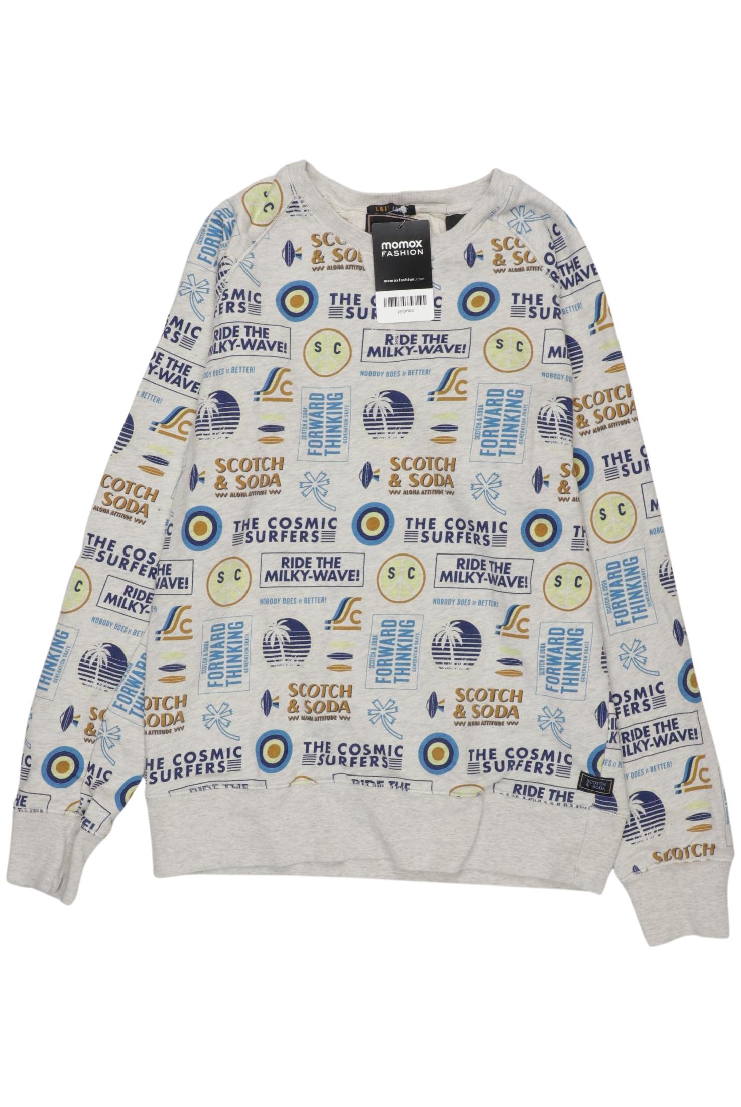 

Scotch & Soda Herren Hoodies & Sweater, grau, Gr. 14