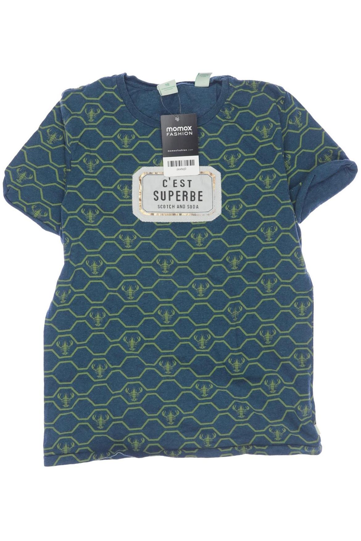 

Scotch & Soda Herren T-Shirt, blau, Gr. 140
