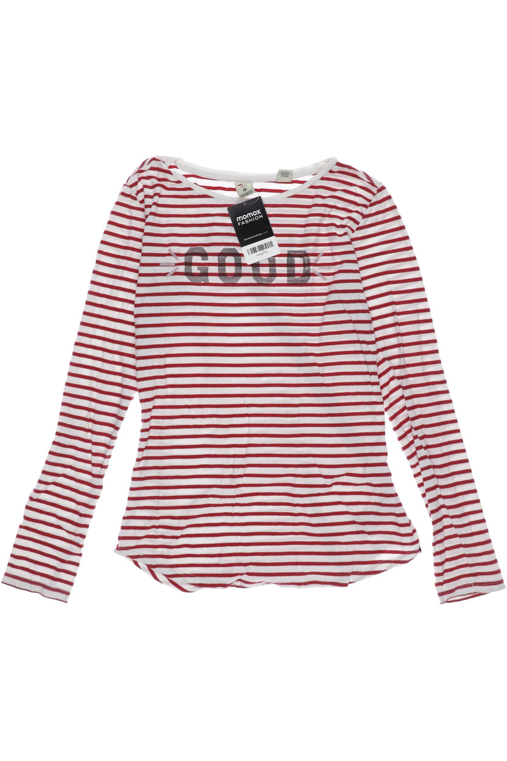 

Scotch & Soda Damen Langarmshirt, weiß, Gr. 16