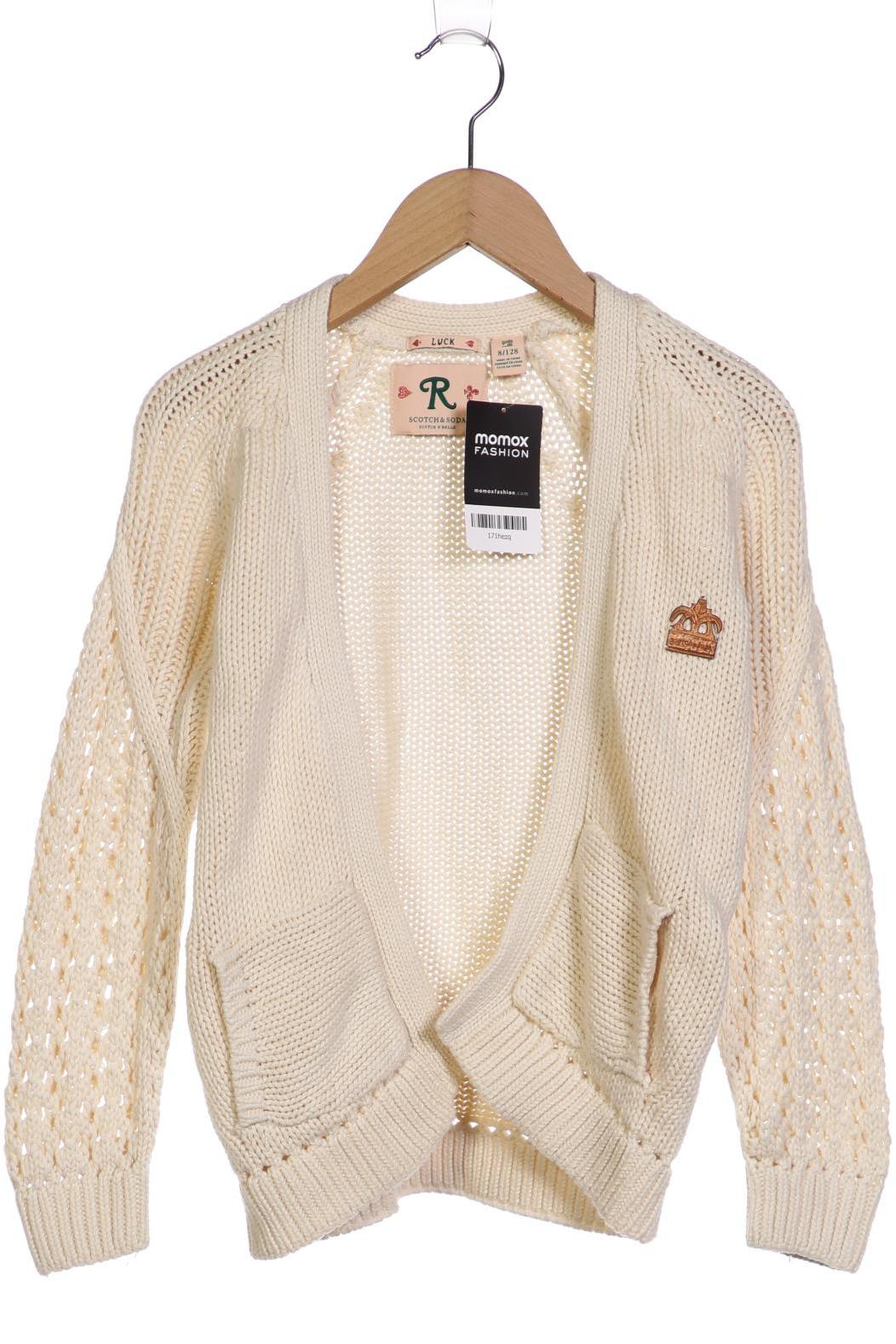 

Scotch & Soda Damen Strickjacke, beige, Gr. 128