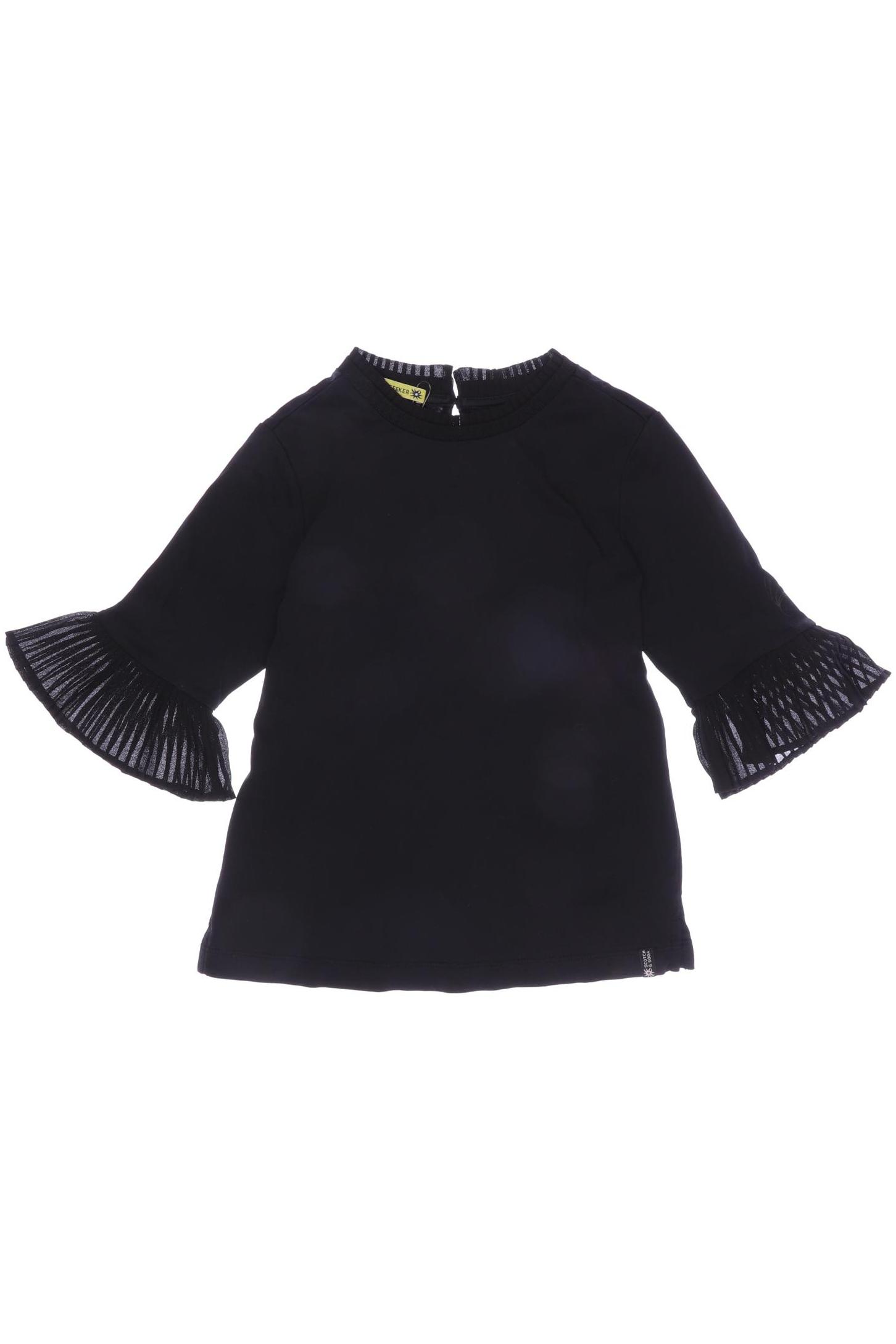 

Scotch & Soda Damen Langarmshirt, schwarz, Gr. 116
