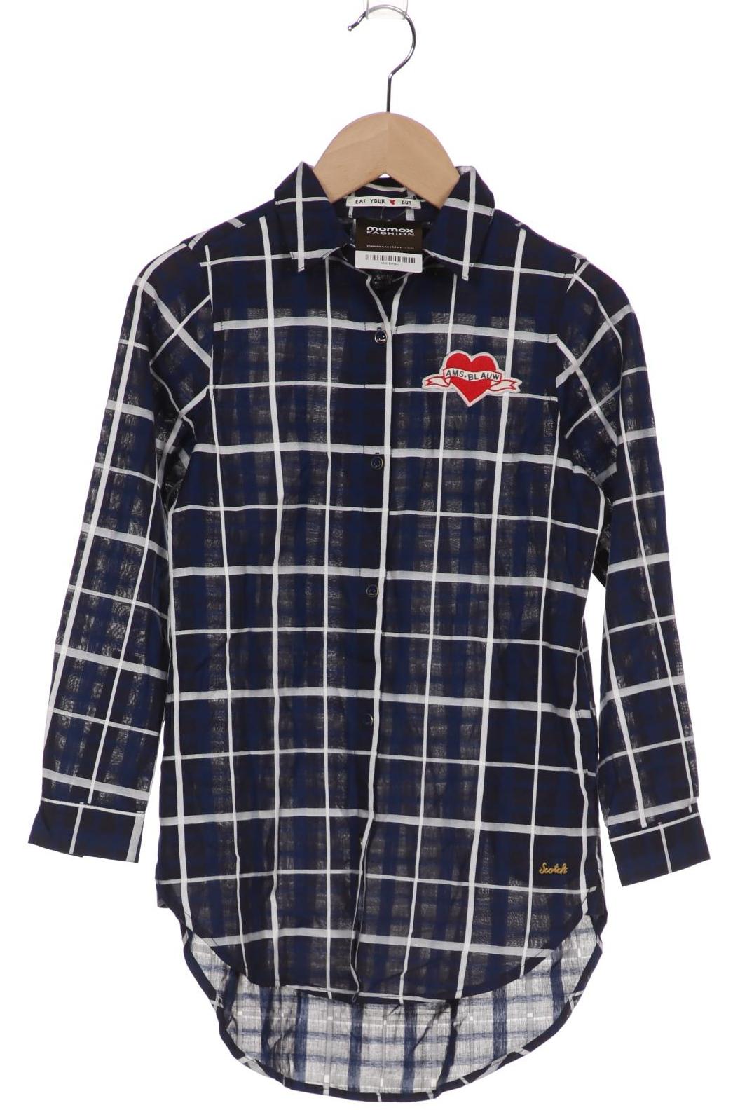 

Scotch & Soda Mädchen Bluse, marineblau