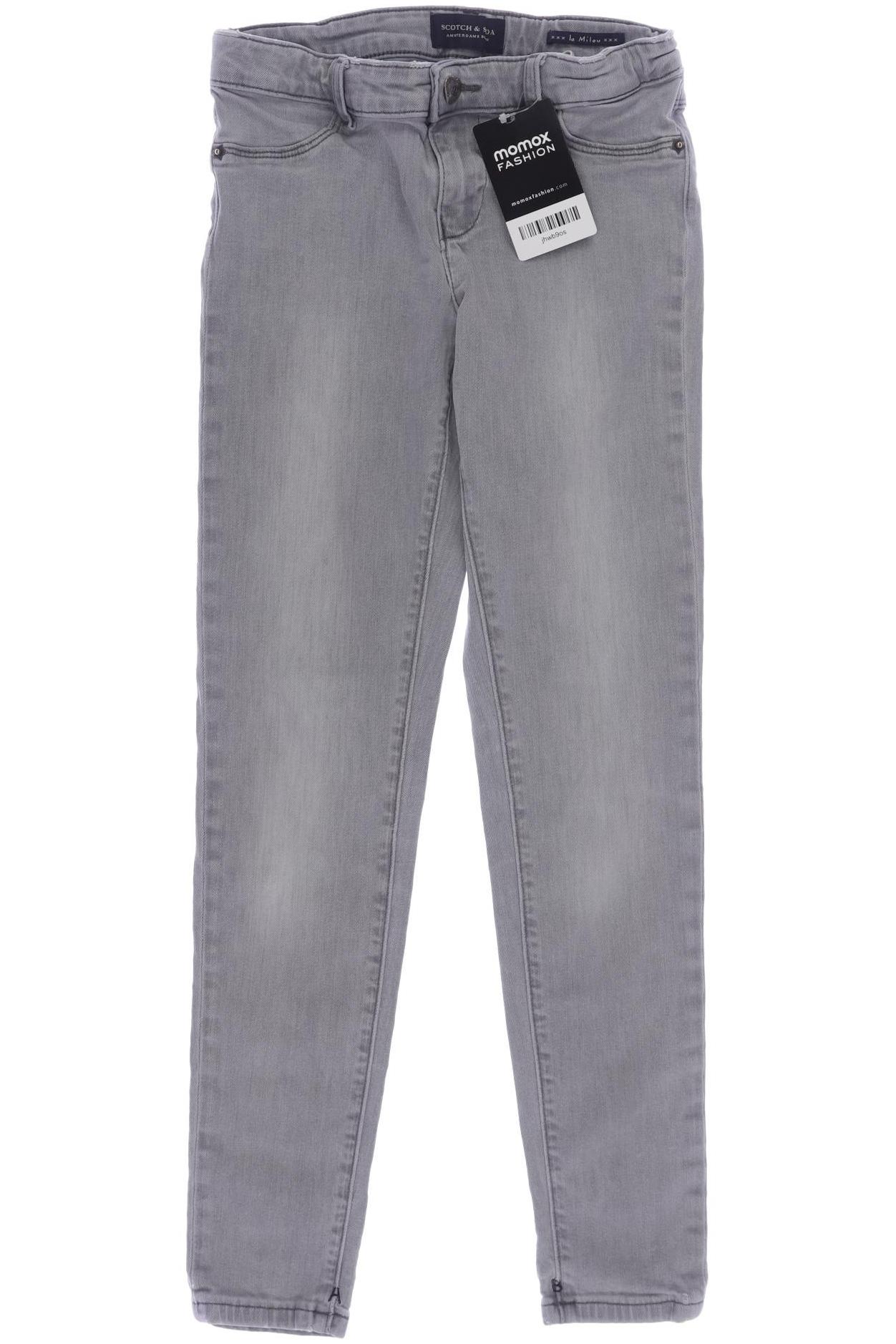 

Scotch & Soda Damen Jeans, grau, Gr. 152