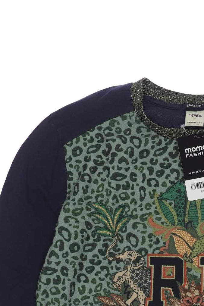 Thumbnail - Scotch &amp; Soda Mädchen Langarmshirt, grün, Gr. 152