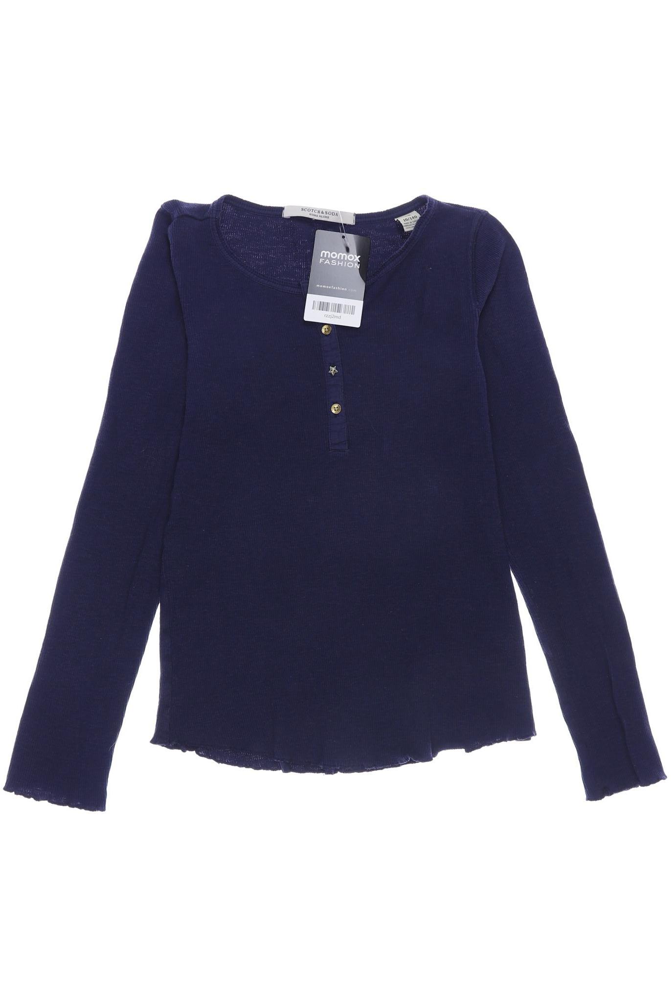 

Scotch & Soda Damen Langarmshirt, marineblau, Gr. 140