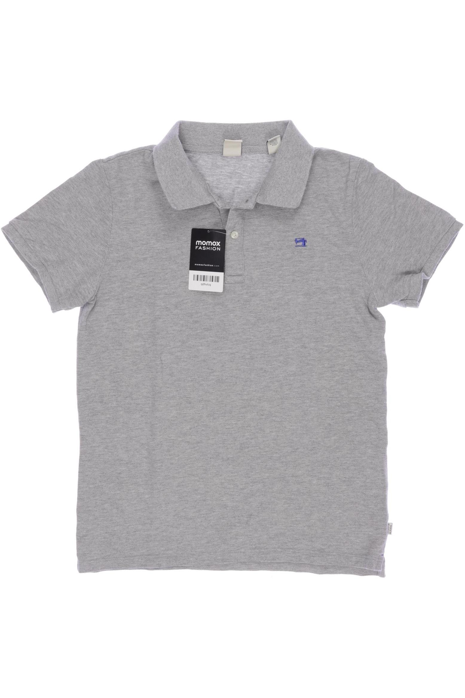 

Scotch & Soda Damen Poloshirt, grau, Gr. 14