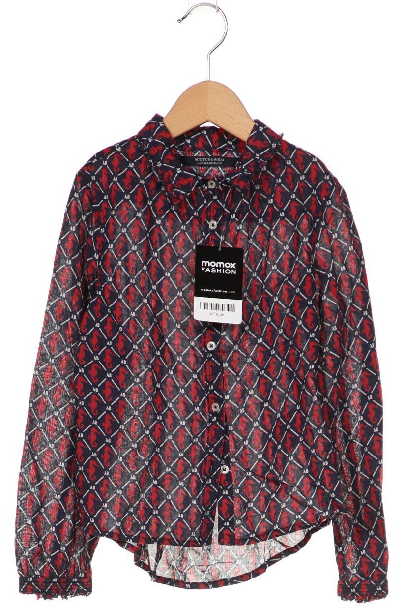 

Scotch & Soda Damen Bluse, marineblau, Gr. 116