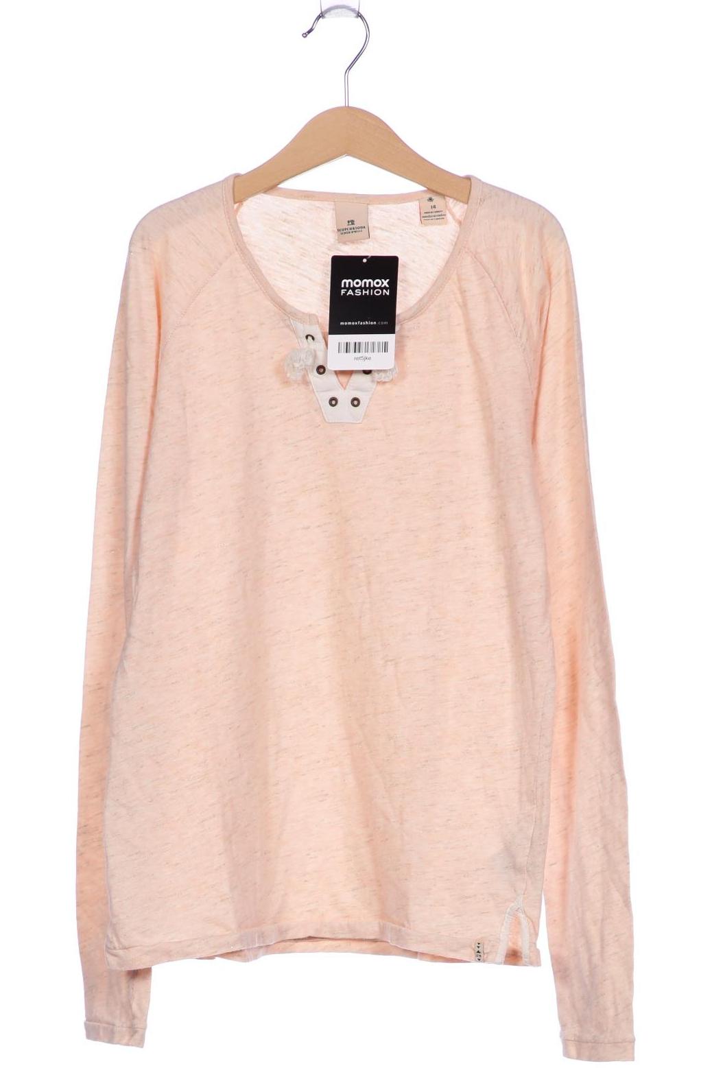 

Scotch & Soda Damen Langarmshirt, orange, Gr. 14