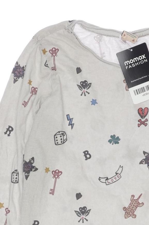Thumbnail - Scotch &amp; Soda Mädchen Langarmshirt, grau, Gr. 152