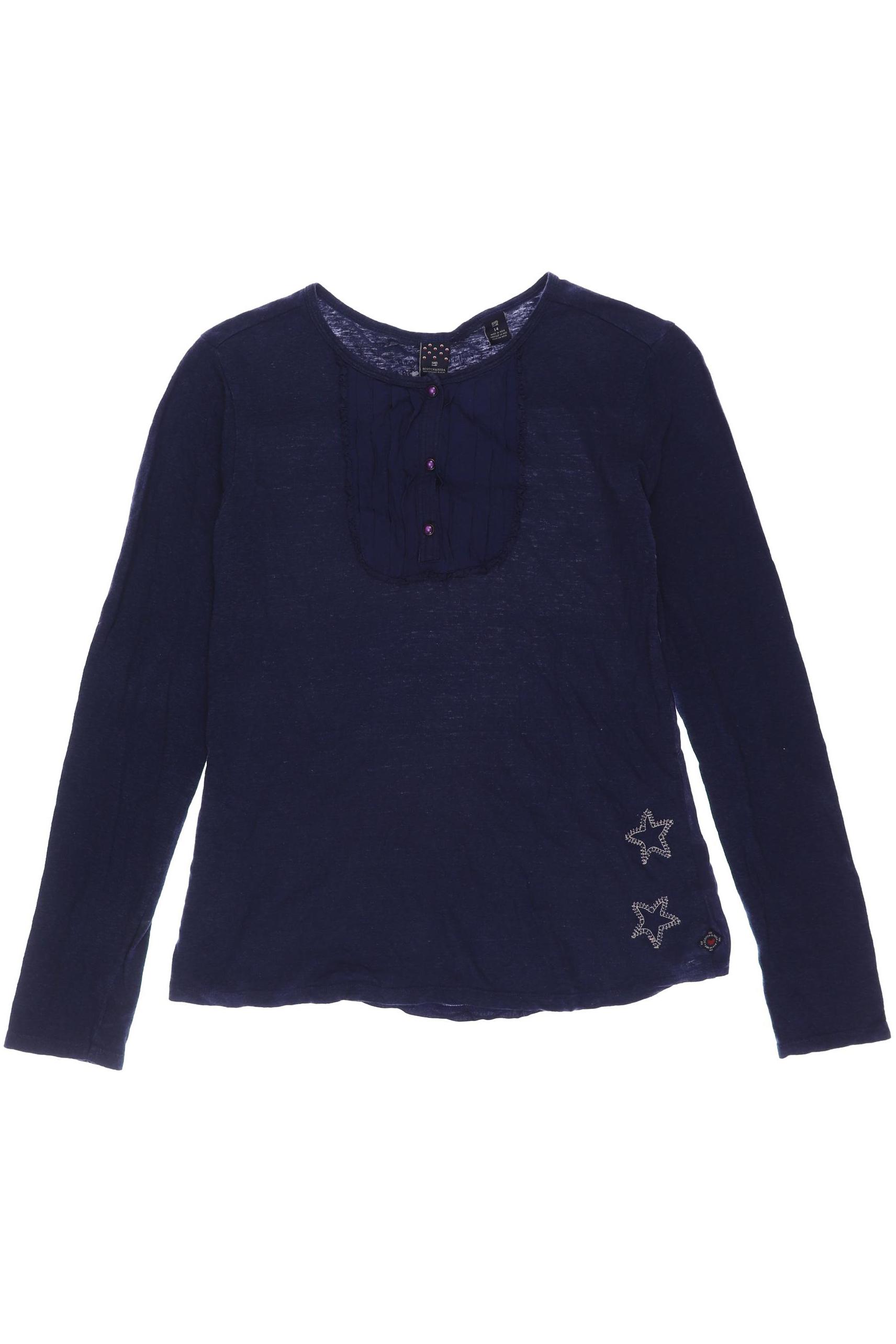 

Scotch & Soda Damen Langarmshirt, blau, Gr. 164