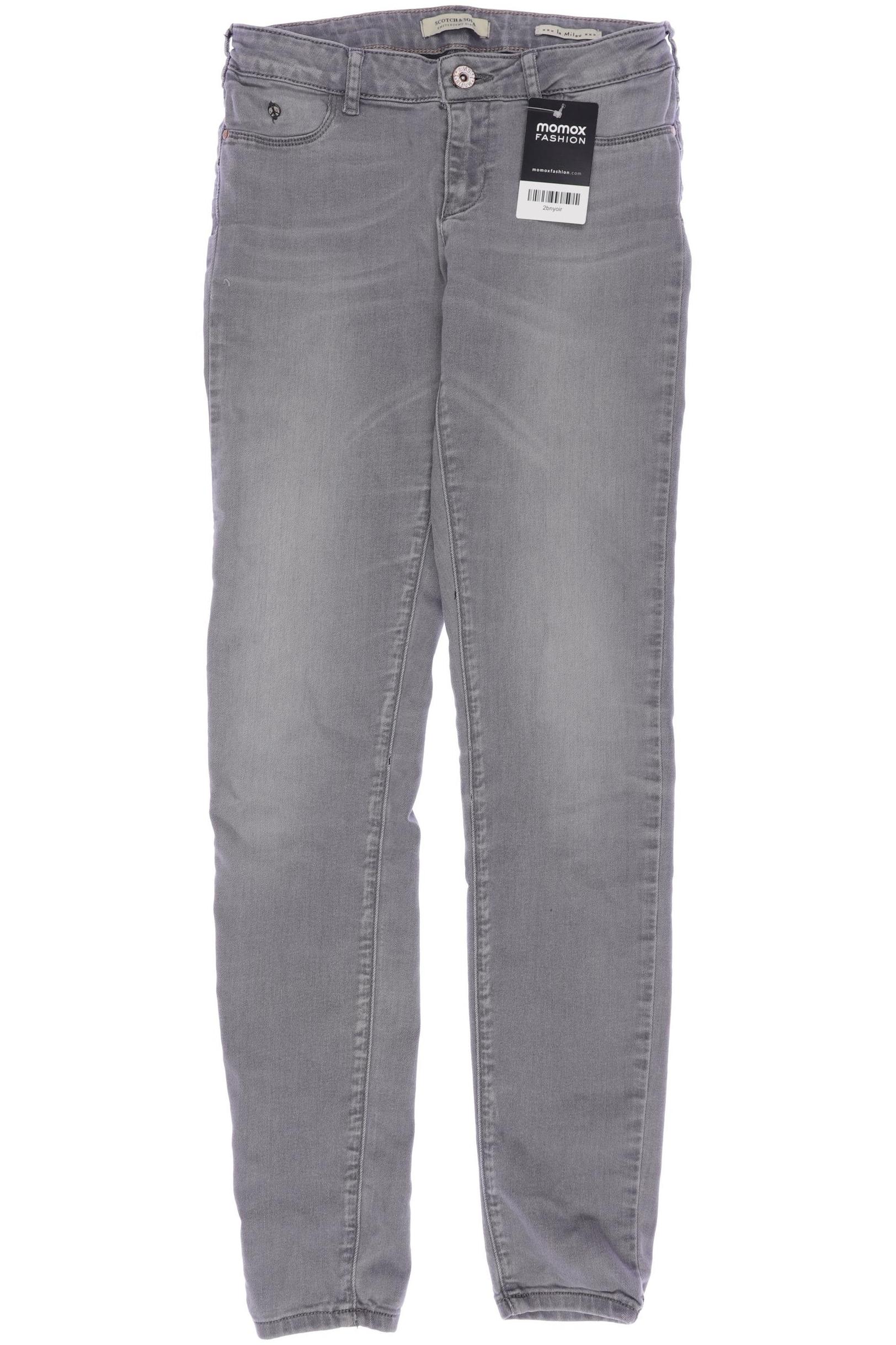 

Scotch & Soda Damen Jeans, grau, Gr. 14