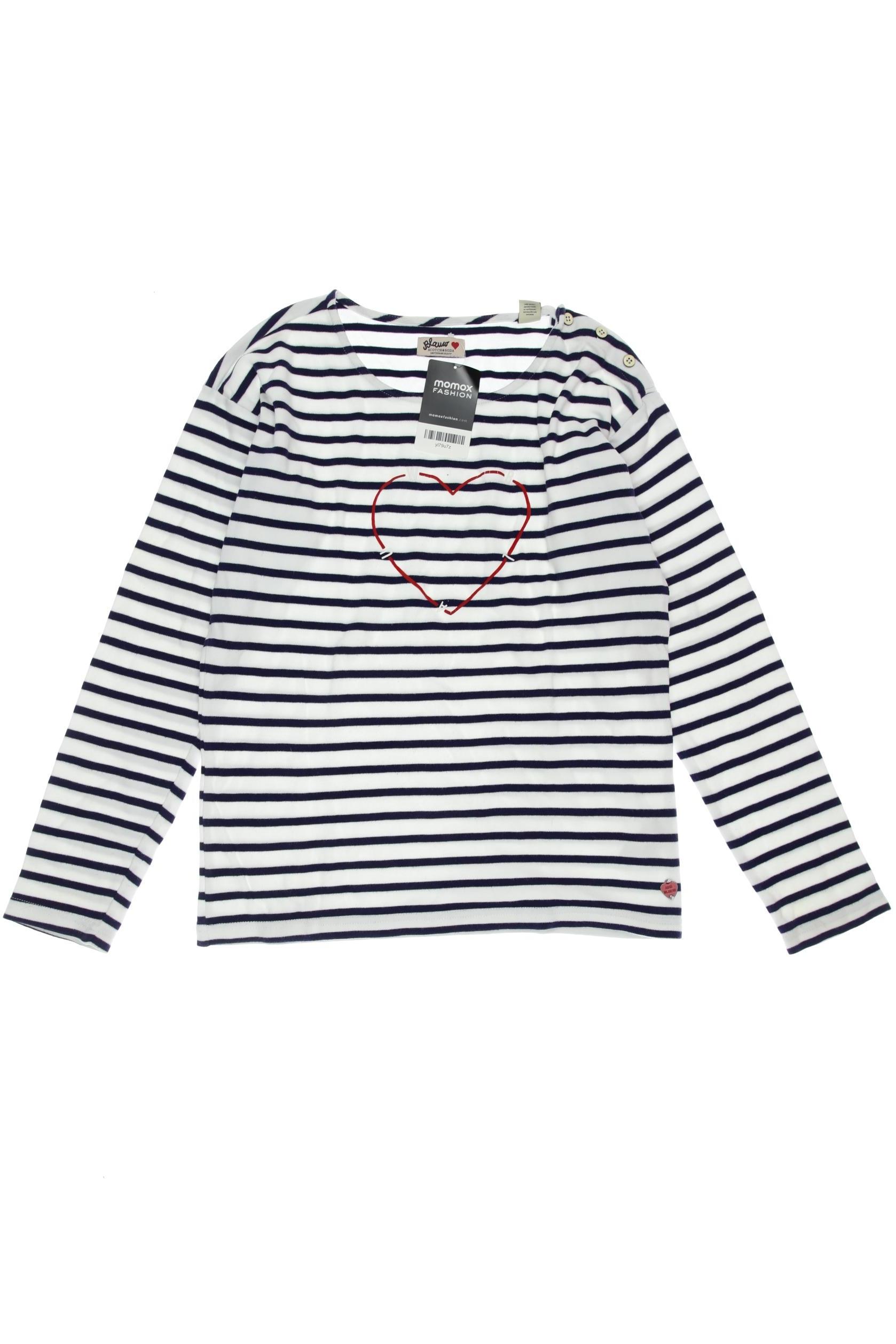 

Scotch & Soda Damen Langarmshirt, weiß, Gr. 14