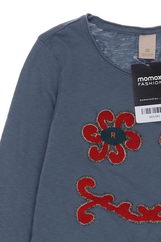 Thumbnail - Scotch &amp; Soda Mädchen Langarmshirt, blau, Gr. 152
