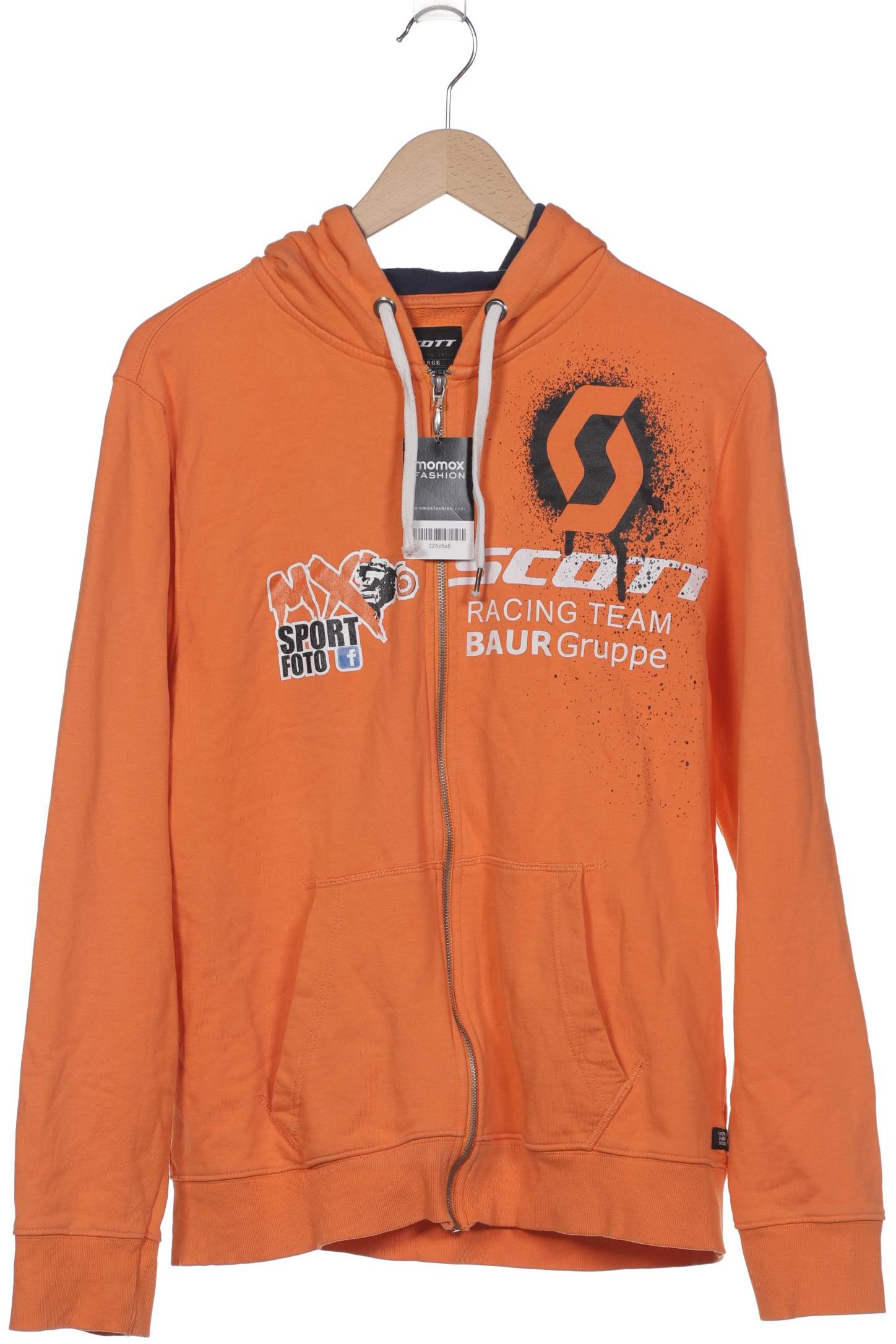 

Scott Herren Kapuzenpullover, orange, Gr. 54