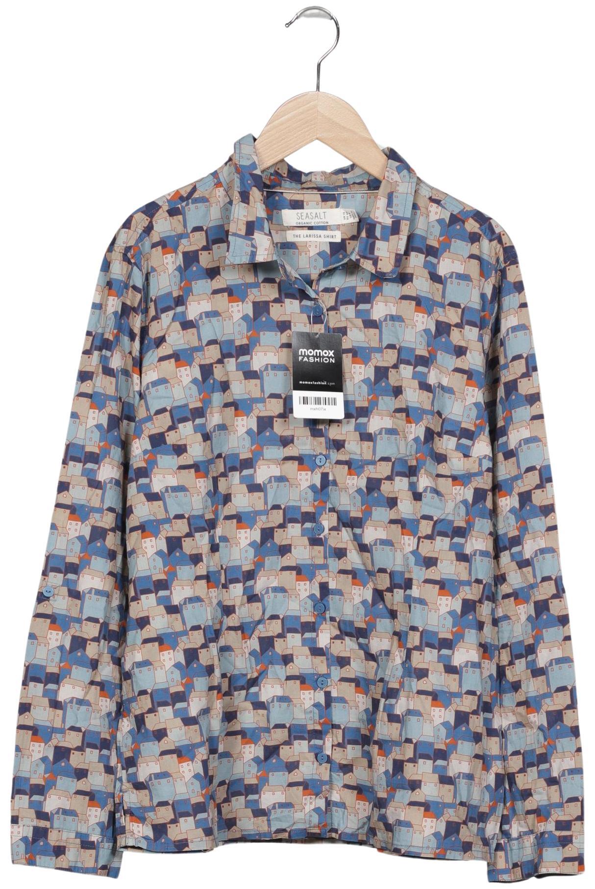

Seasalt Damen Bluse, blau, Gr. 40