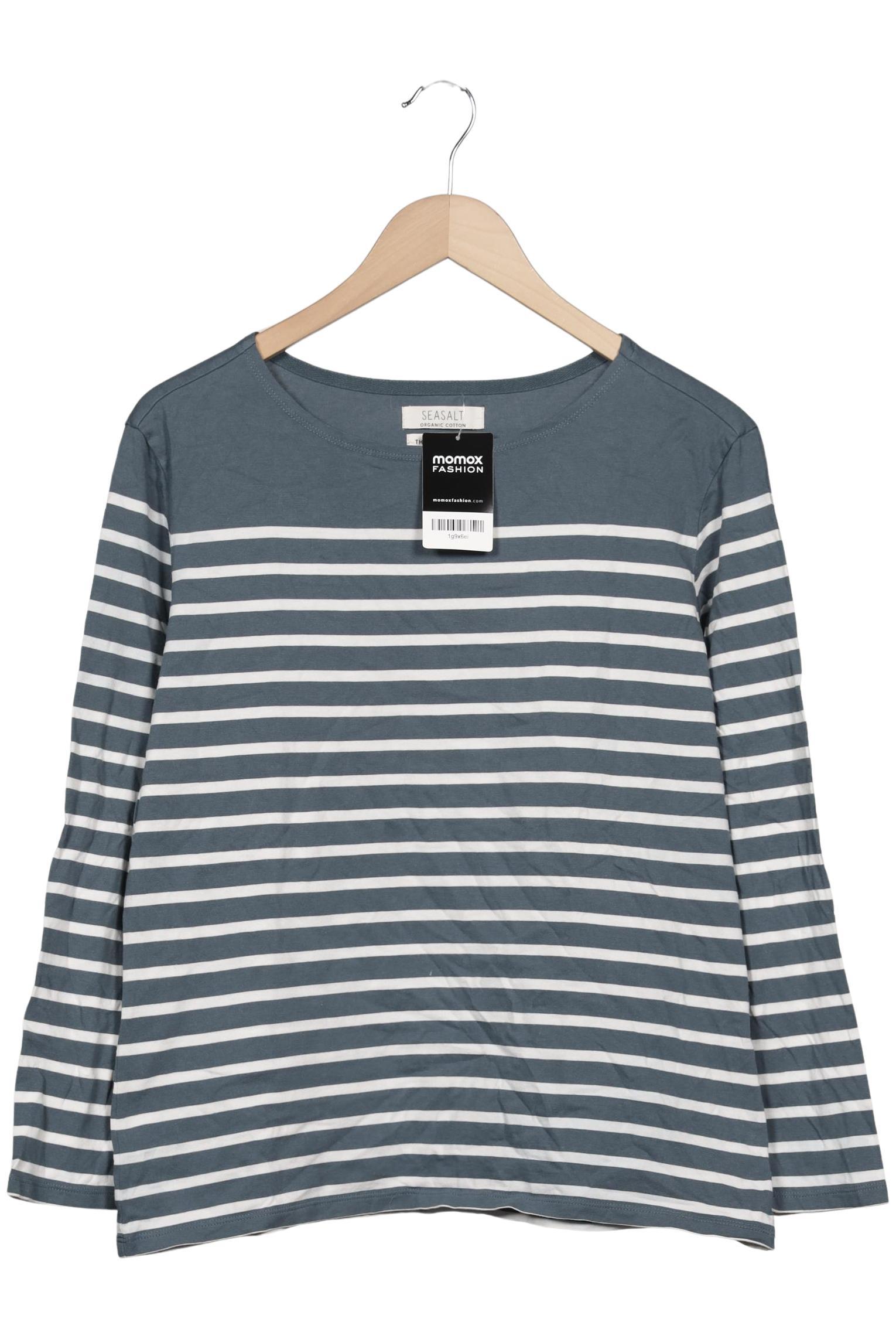 

Seasalt Damen Langarmshirt, türkis, Gr. 38