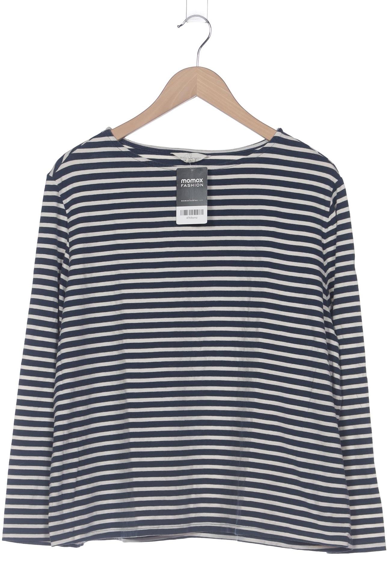 

Seasalt Damen Langarmshirt, marineblau, Gr. 44