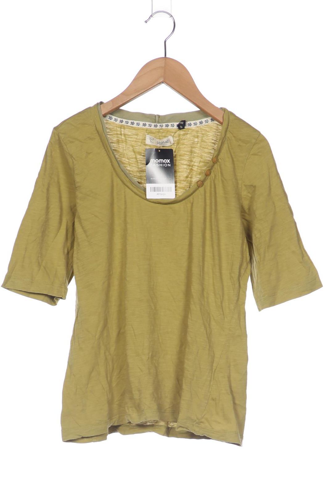 

Seasalt Damen Langarmshirt, grün, Gr. 40