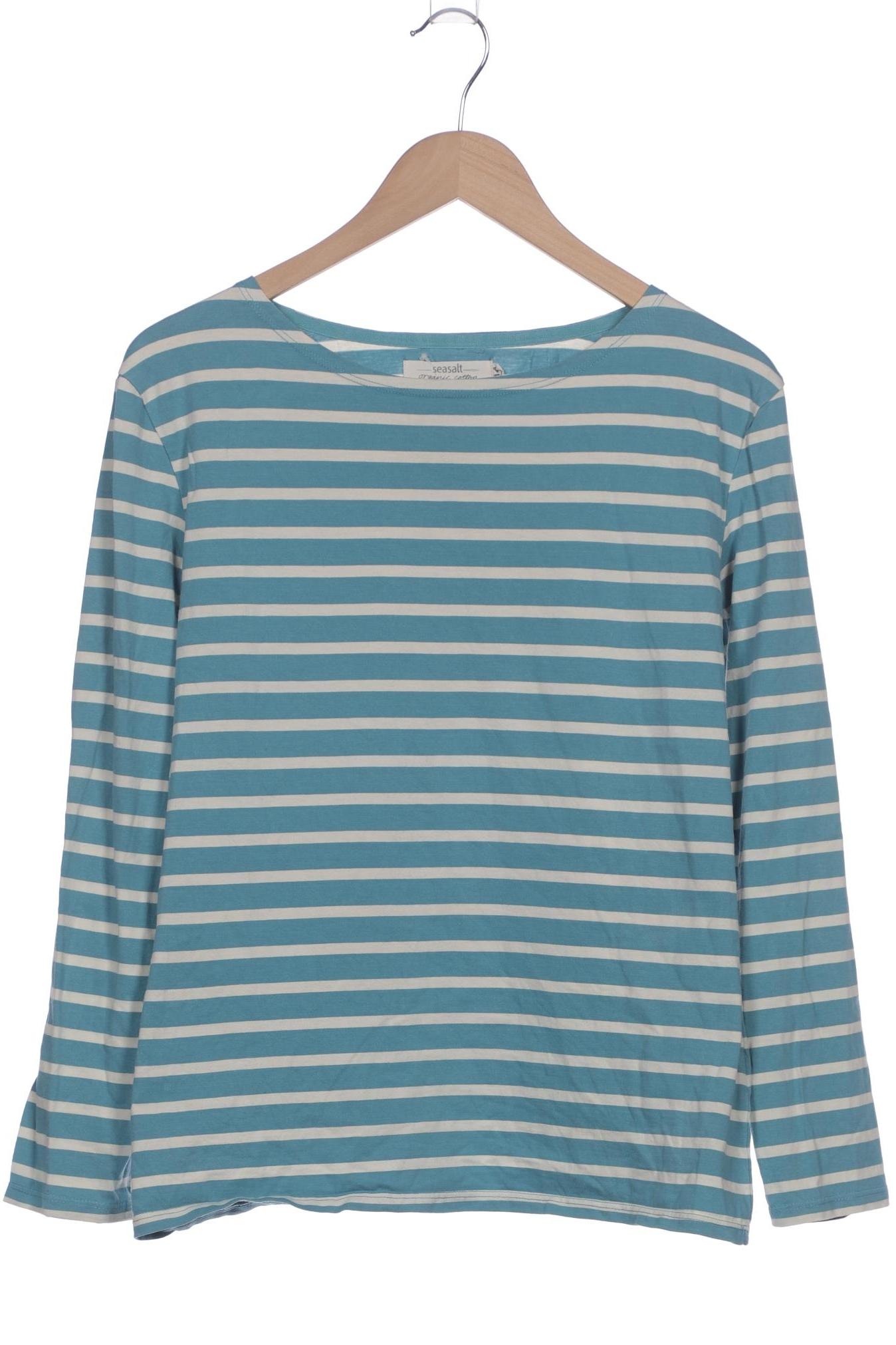 

Seasalt Damen Langarmshirt, blau, Gr. 42