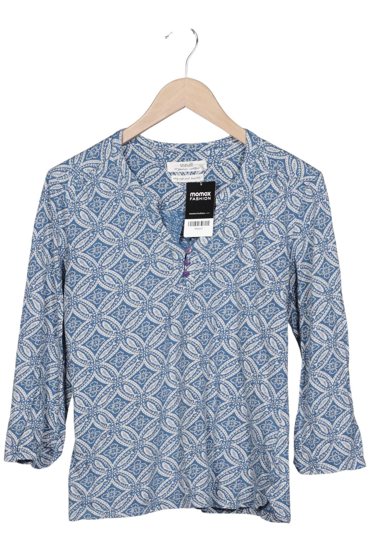 

Seasalt Damen Langarmshirt, blau, Gr. 10