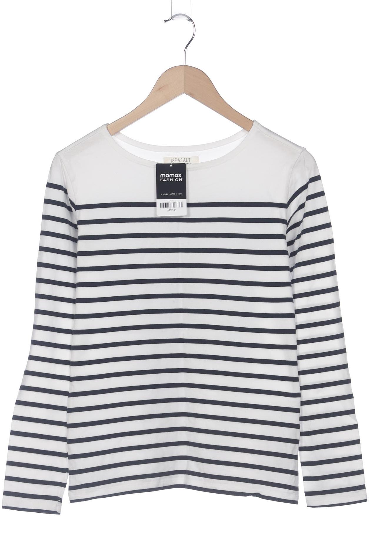 

Seasalt Damen Langarmshirt, weiß, Gr. 36